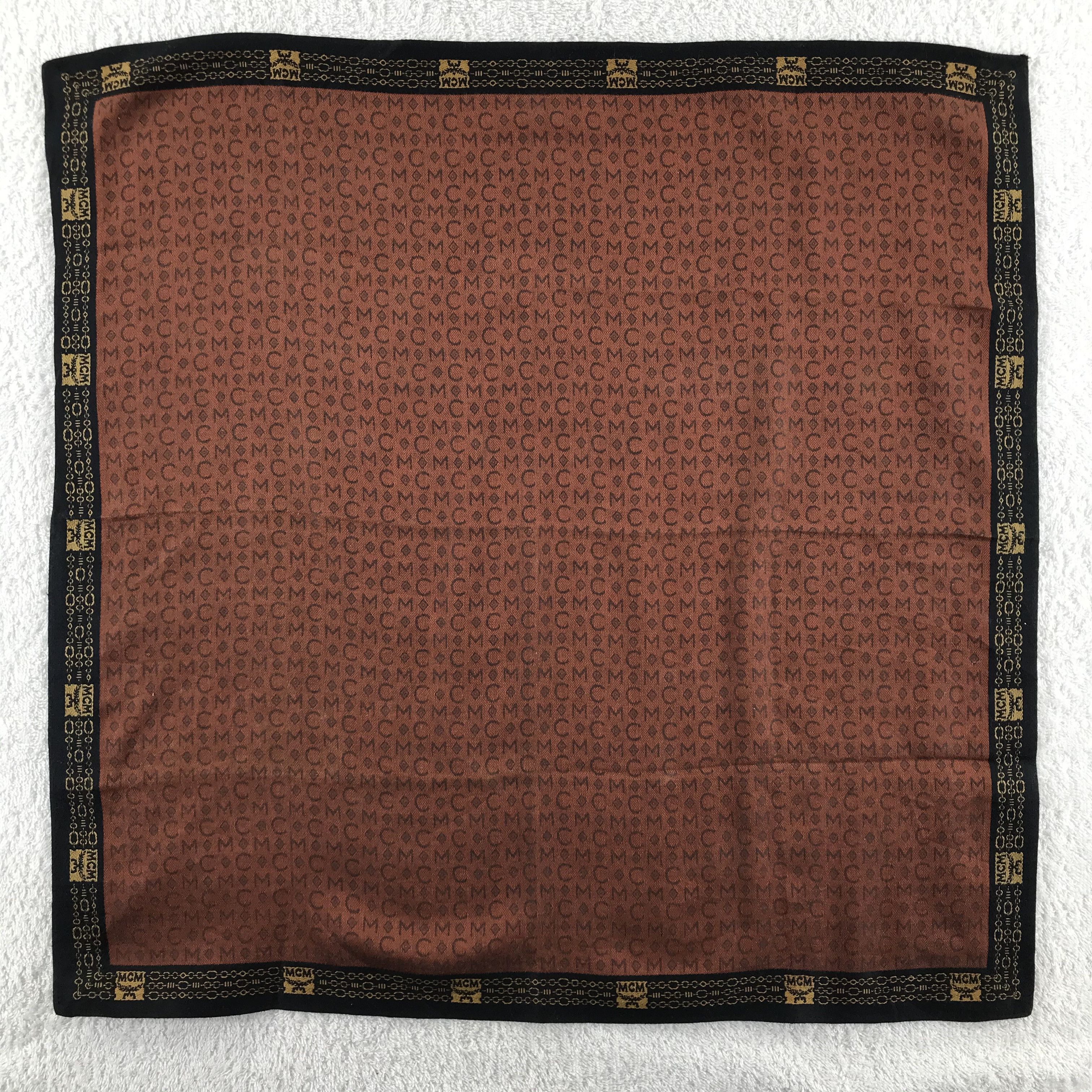 MCM × Vintage MCM Neckerchief / Bandana / Handkerchief Size ONE SIZE - 3 Thumbnail