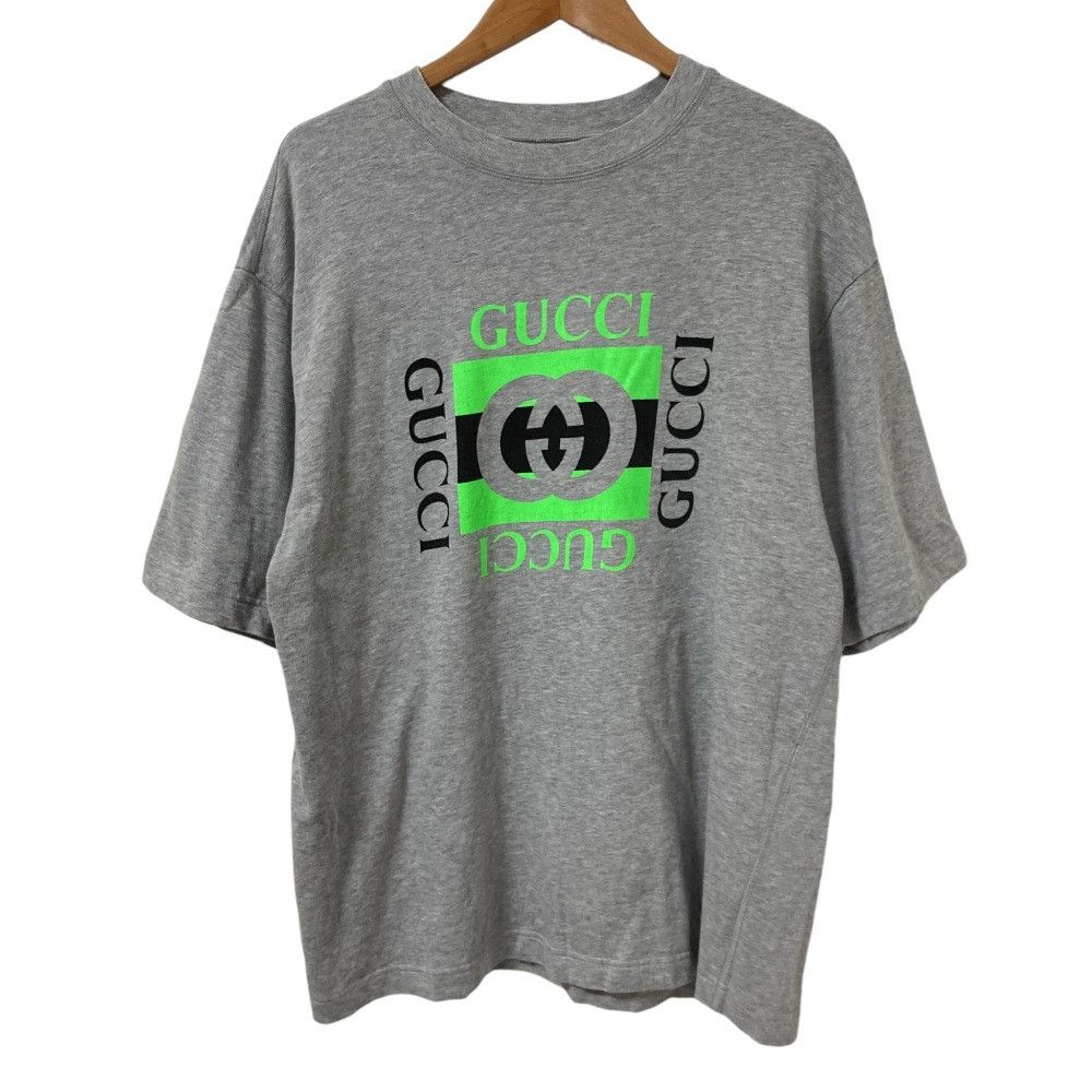 Gucci Gucci Gucci Interlocking G Cotton T Shirt Textile T-Shirts 784361 DUTY FREE for USA Size ONE SIZE - 1 Thumbnail
