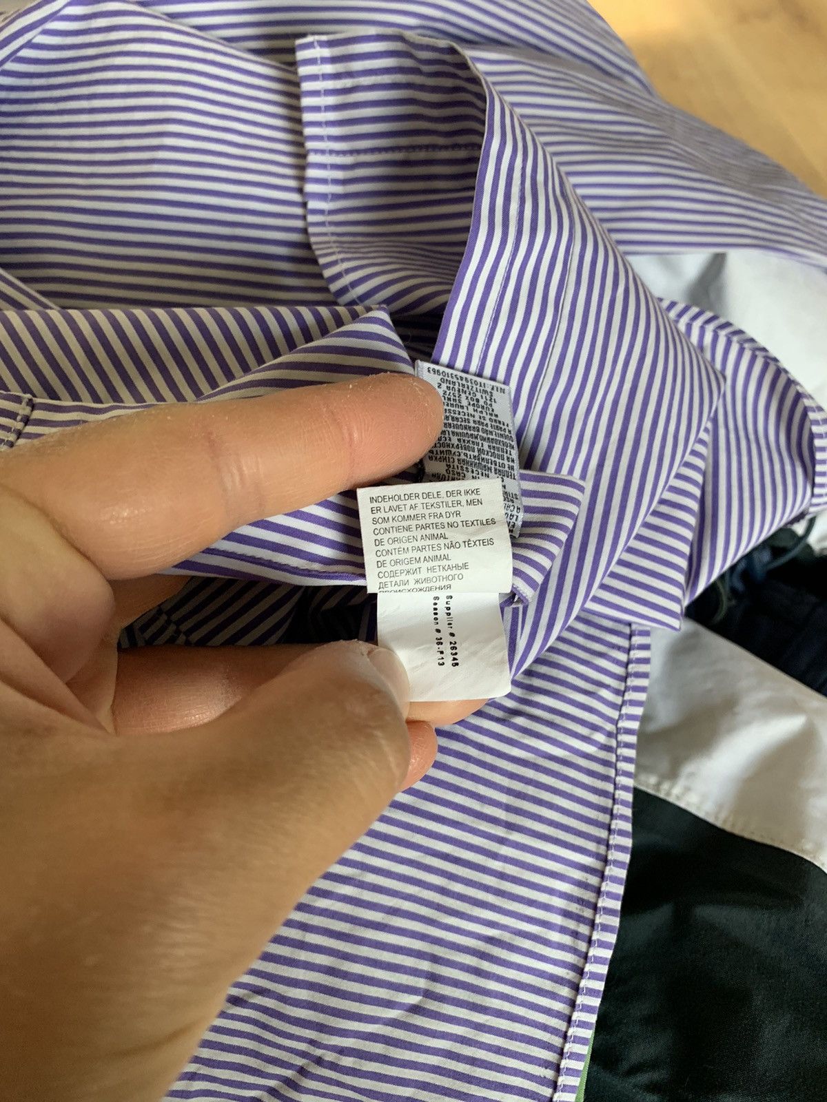 Ralph Lauren Black Label Ralph Lauren Black label striped shirt Size US XL / EU 56 / 4 - 10 Thumbnail