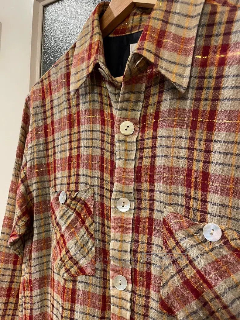 Needles Needles Gold Gauze Shirt Size US S / EU 44-46 / 1 - 3 Thumbnail