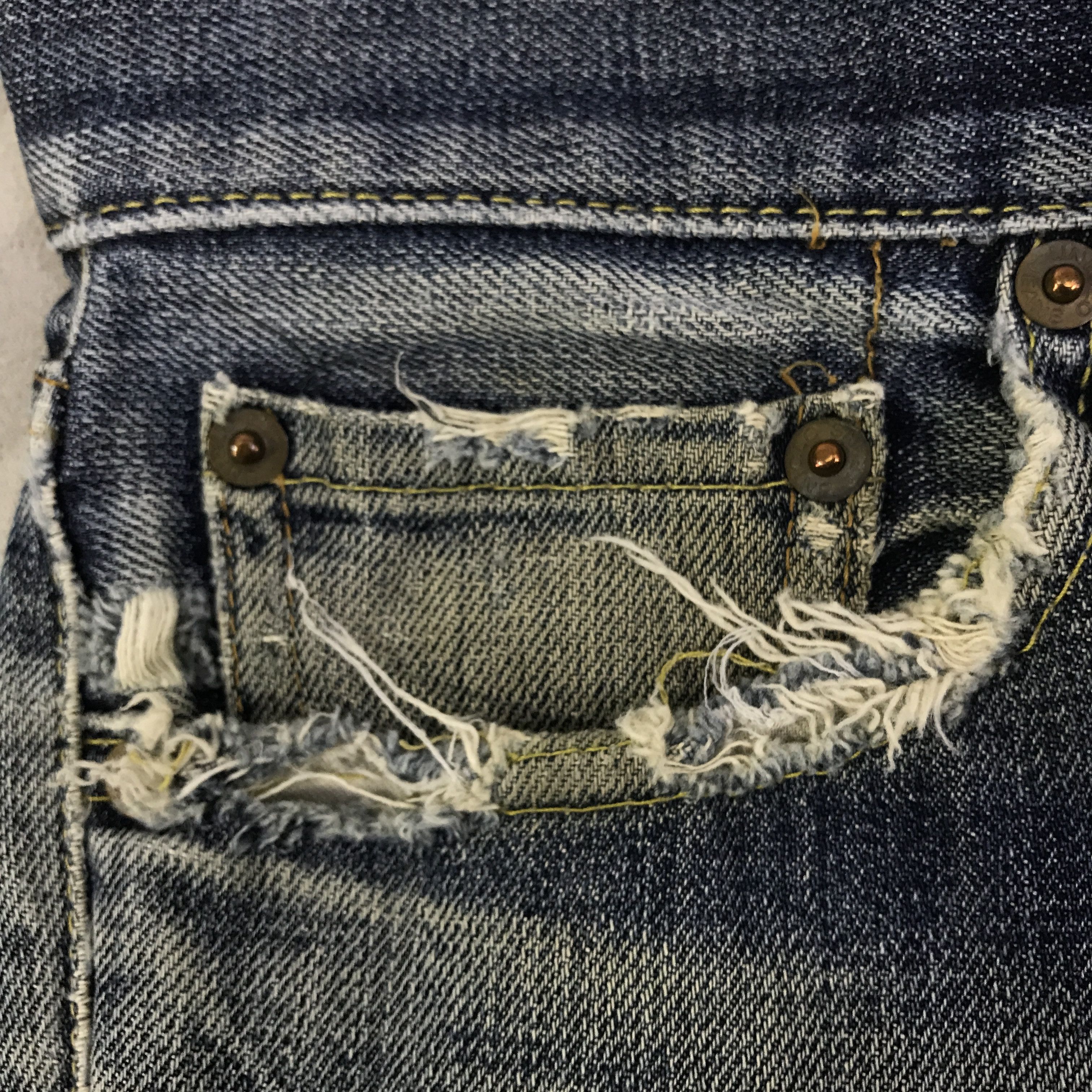 Japanese Brand Vintage Uniqlo Regular Fit Straight Jeans Denim K74B18 Size US 30 / EU 46 - 12 Thumbnail