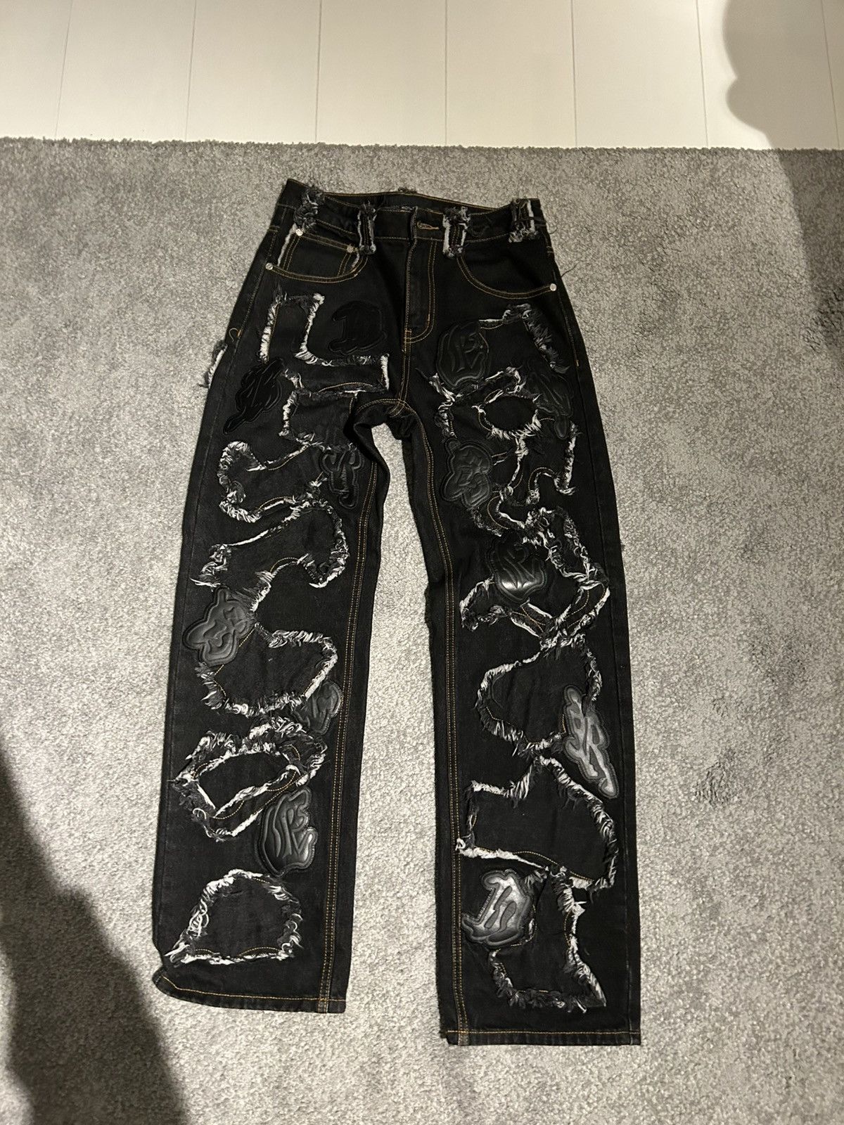 Racer Worldwide Racerworldwide distressed jeans Size US 30 / EU 46 - 1 Thumbnail
