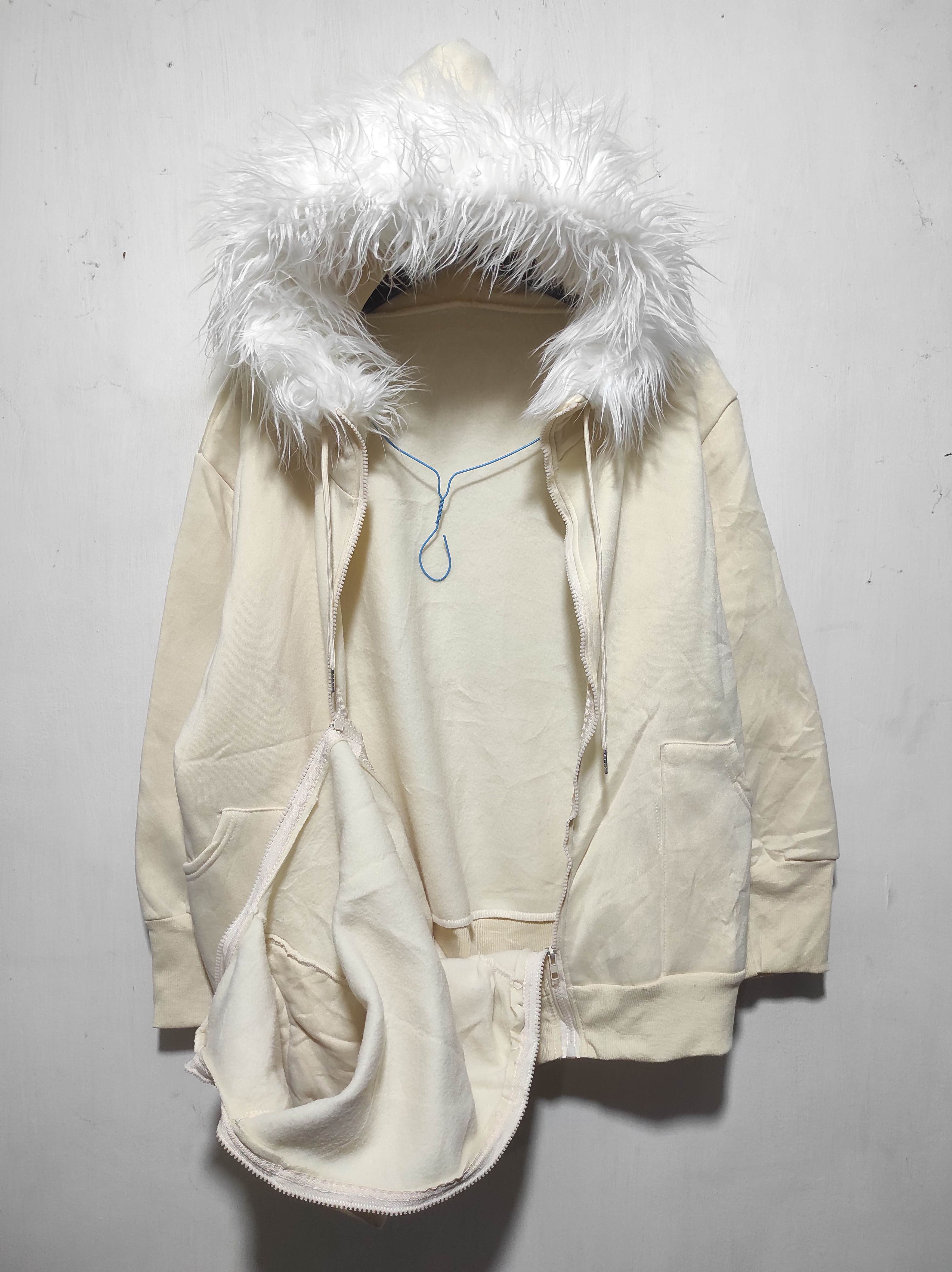 Hysteric Glamour Two hoodie heads Zipper Fur Hoodie LGB IfSixWasNine style Size US M / EU 48-50 / 2 - 8 Thumbnail