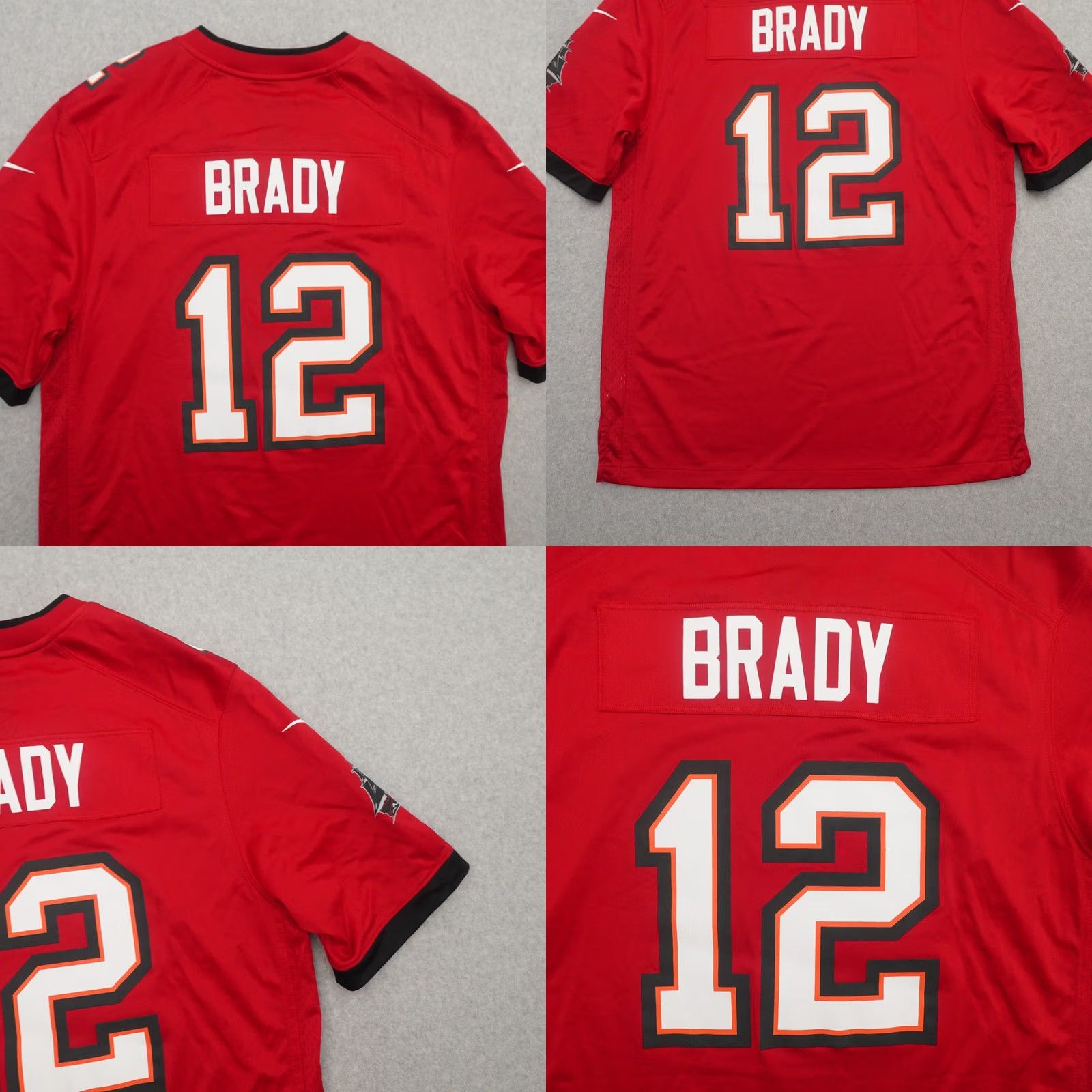Nike Nike Tampa Bay Buccaneers Jersey Shirt Adult L Red Tom Brady 23X31 OnField NFL Nike MEASUREMENTS ARE PROVIDED IN PICTURES Size US L / EU 52-54 / 3 - 9 Thumbnail