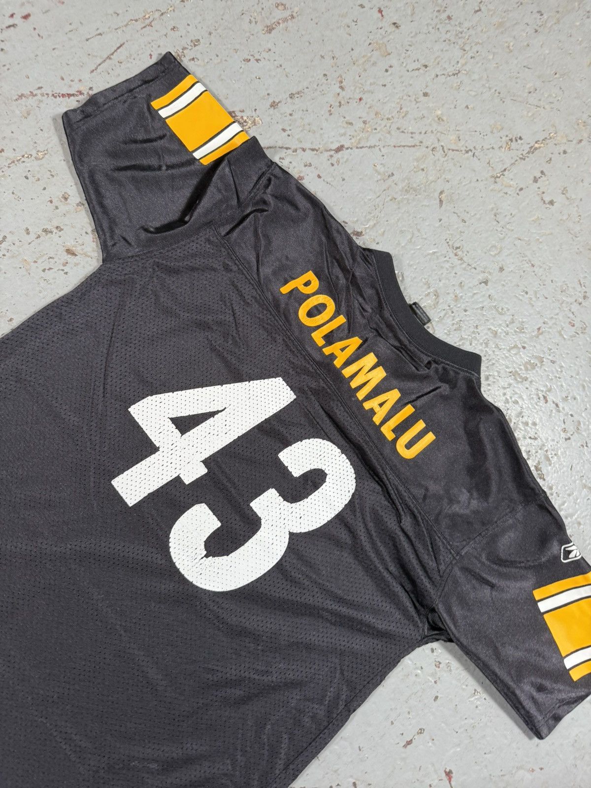 NFL Vintage Mesh Steelers Jersey 43 Polamalu Size US L / EU 52-54 / 3 - 5 Thumbnail