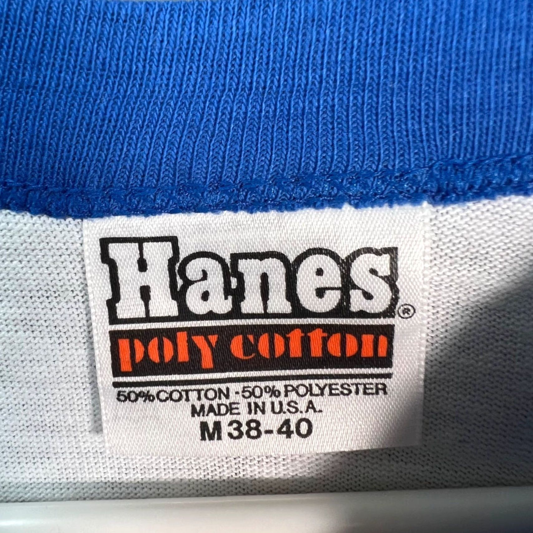 Hanes VINTAGE 1982 Caesars Palace Grand Prix Datsun 280ZX Turbo Pace Car T Shirt Medium Mens White Hanes Cotton Blend Crew Neck Short Sleeve Shirt Size US M / EU 48-50 / 2 - 3 Thumbnail