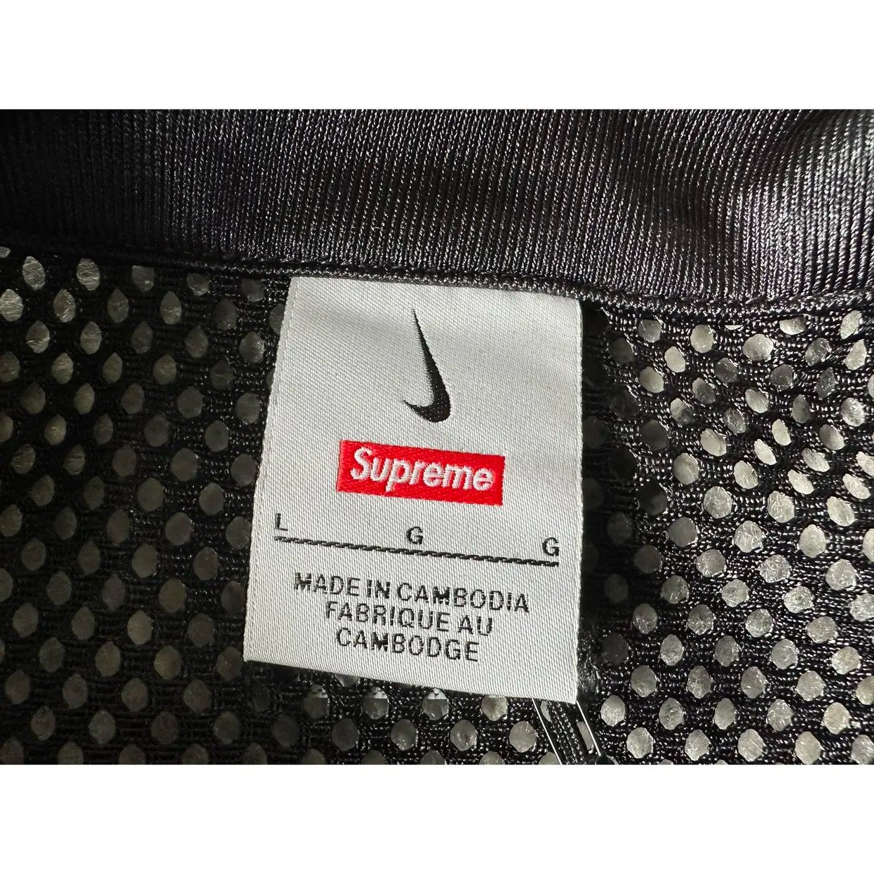 Supreme SUPREME x NIKE MESH S/S SHIRT Size US L / EU 52-54 / 3 - 7 Thumbnail