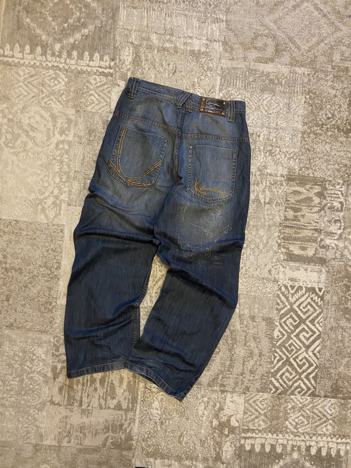 Karl Kani Vintage baggy Karl Kani rap jeans Size US 31 - 2 Thumbnail
