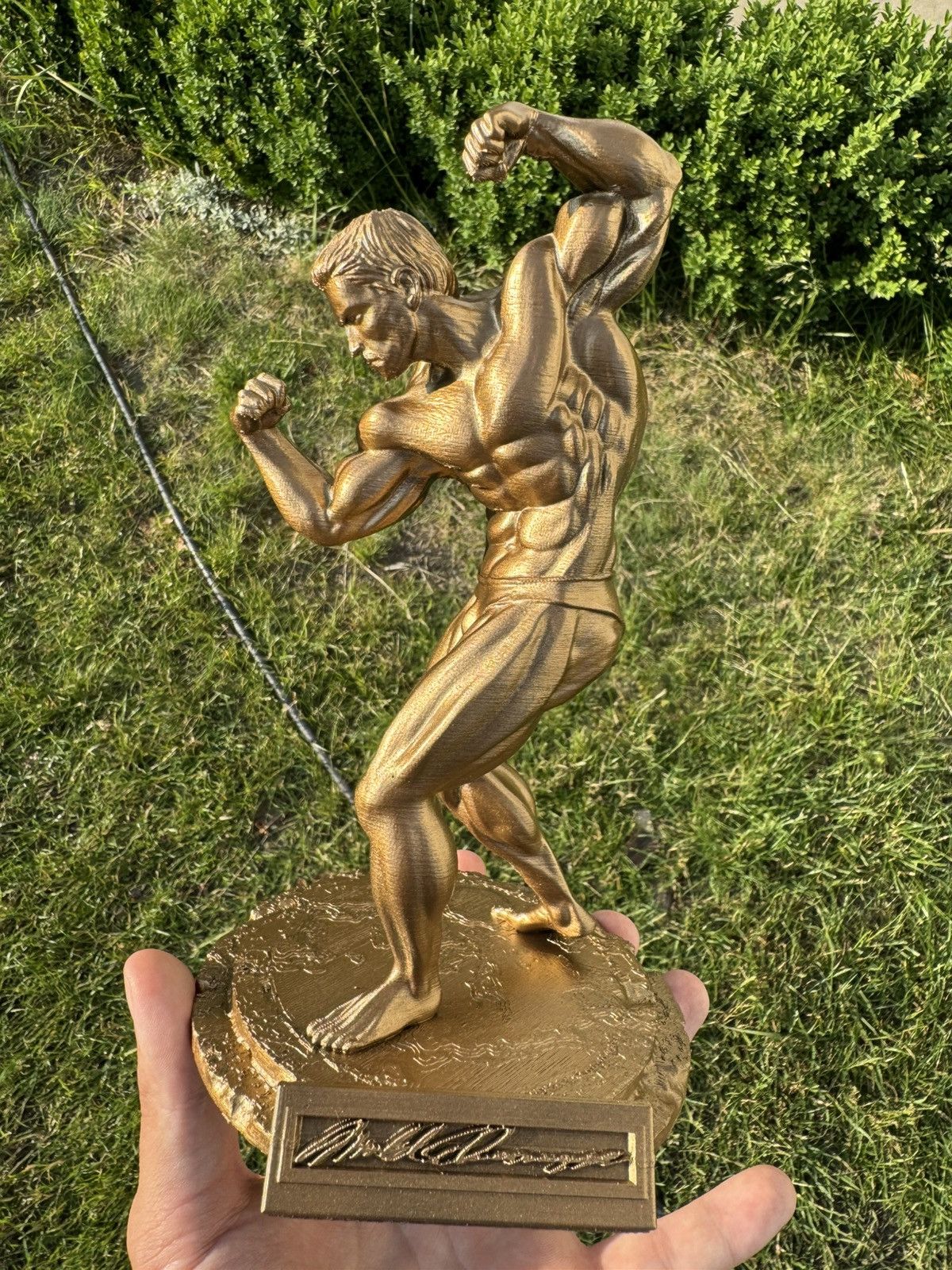 Other Gym statue Arnold Schwarzenegger 34cm Size ONE SIZE - 1 Thumbnail