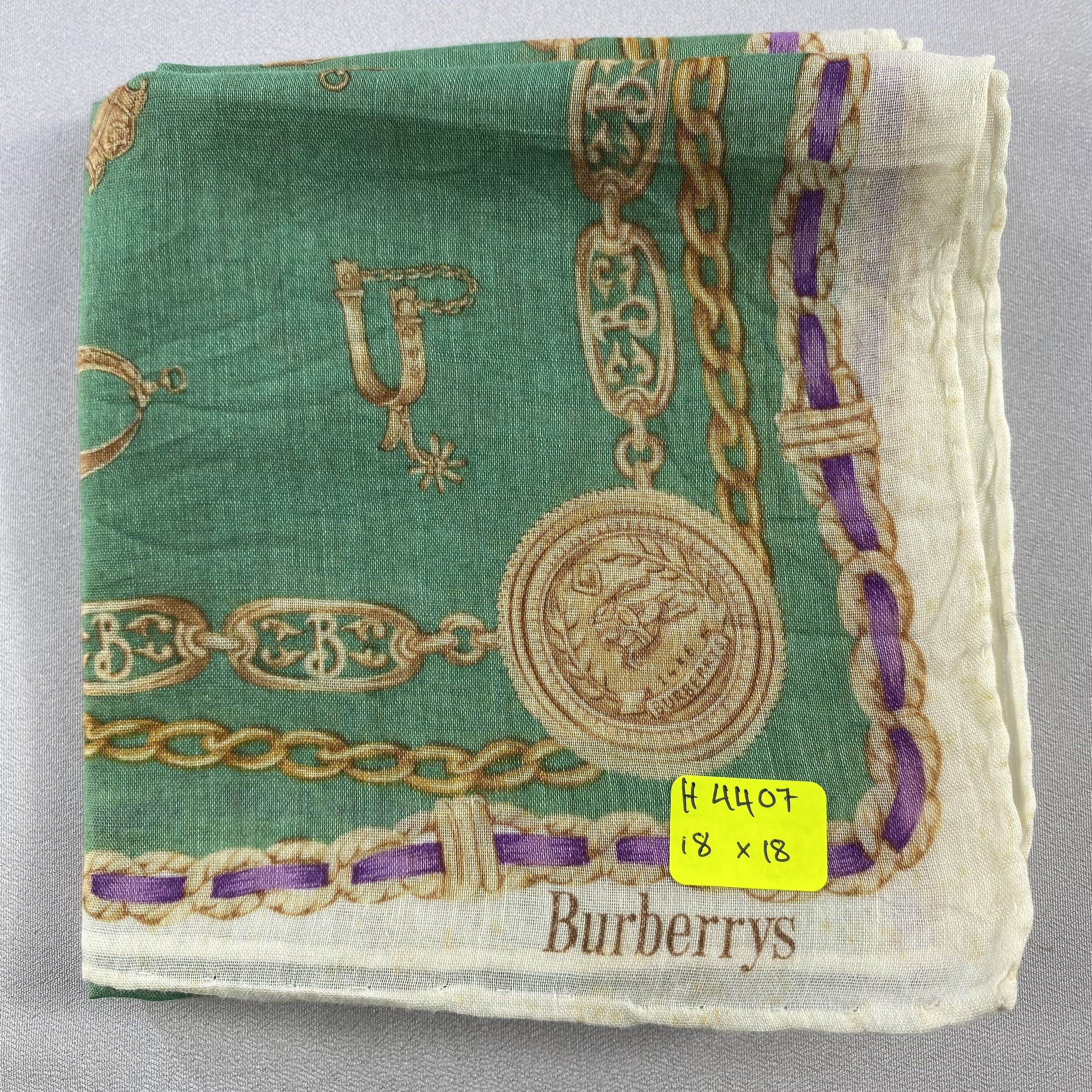 Burberry × Vintage Burberry Bandana/ Handkerchief / Neckerchief Size ONE SIZE - 6 Thumbnail