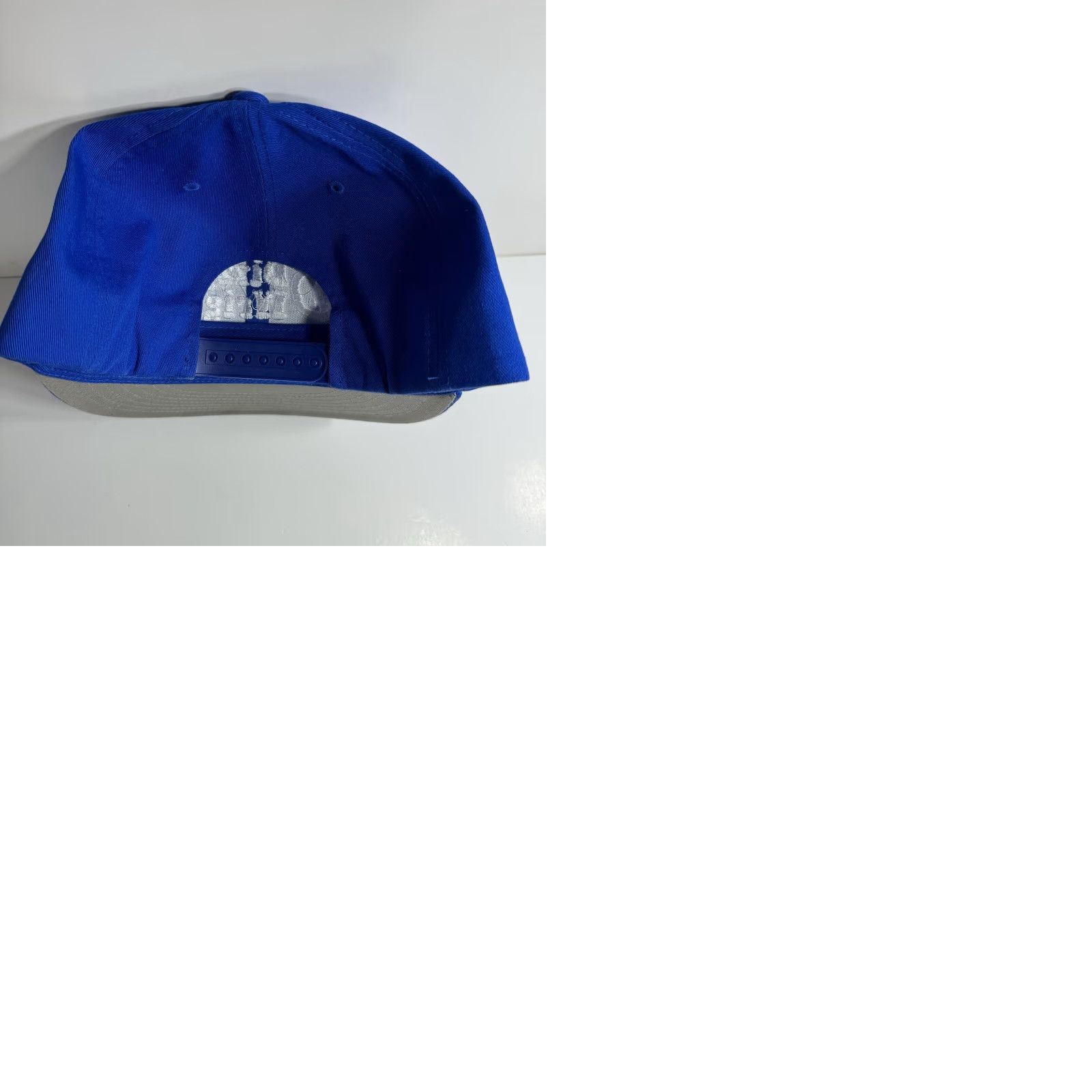 New Era Dizzy Wright Hat Adjustable Blue White Embroidered Logo New Era Snapback Unisex Adults Canvas Cotton Rap Logo Cap Size ONE SIZE - 9 Thumbnail