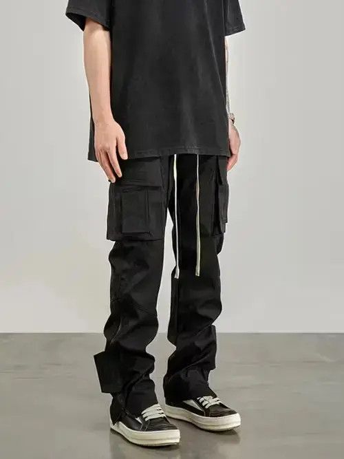 Jean stack utility yuppie flared cargo pants Size US 34 / EU 50 - 1 Thumbnail
