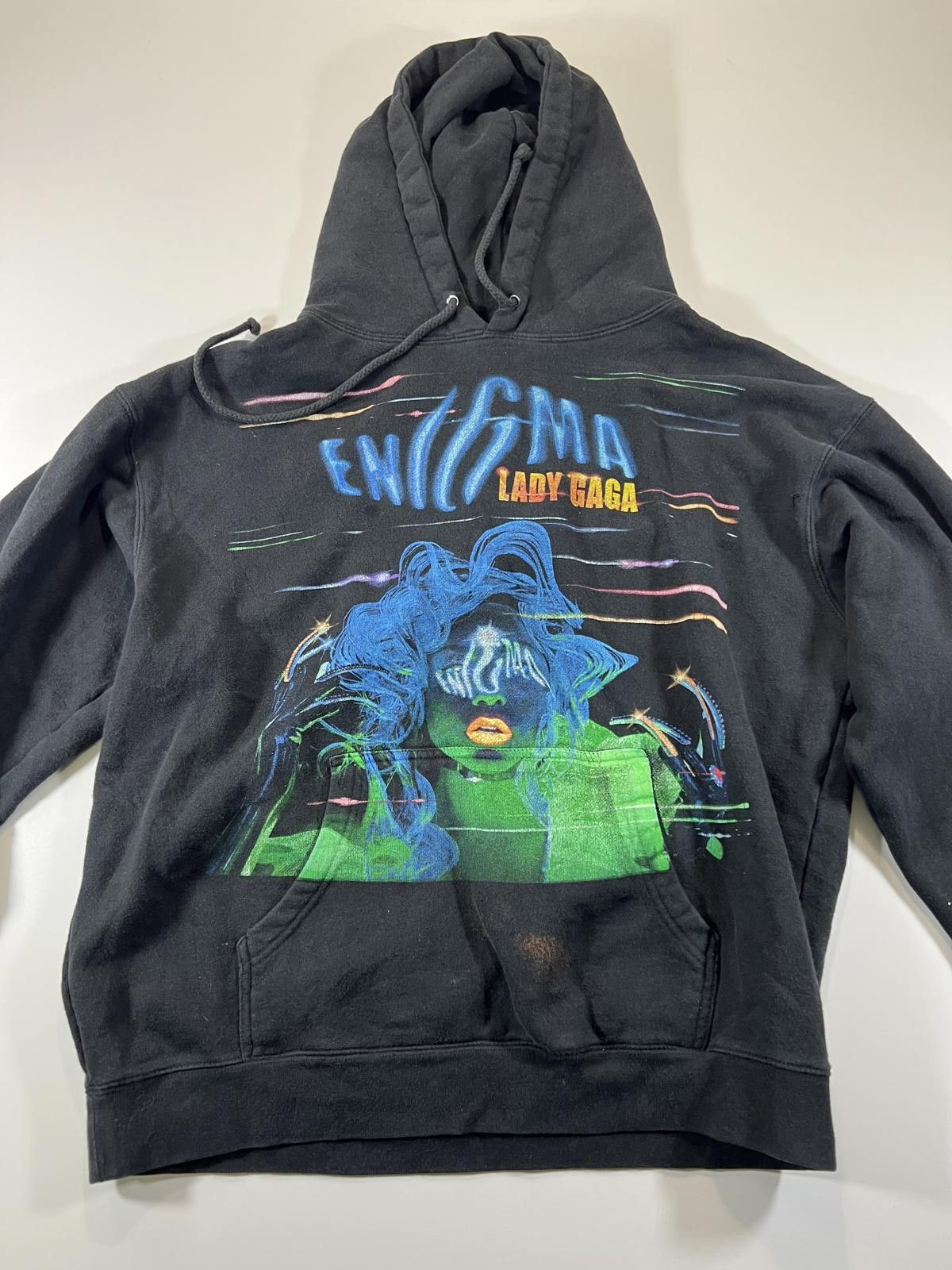 Other Lady Gaga Enigma Black Graphic Hoodie L Size L / US 10 / IT 46 - 1 Thumbnail