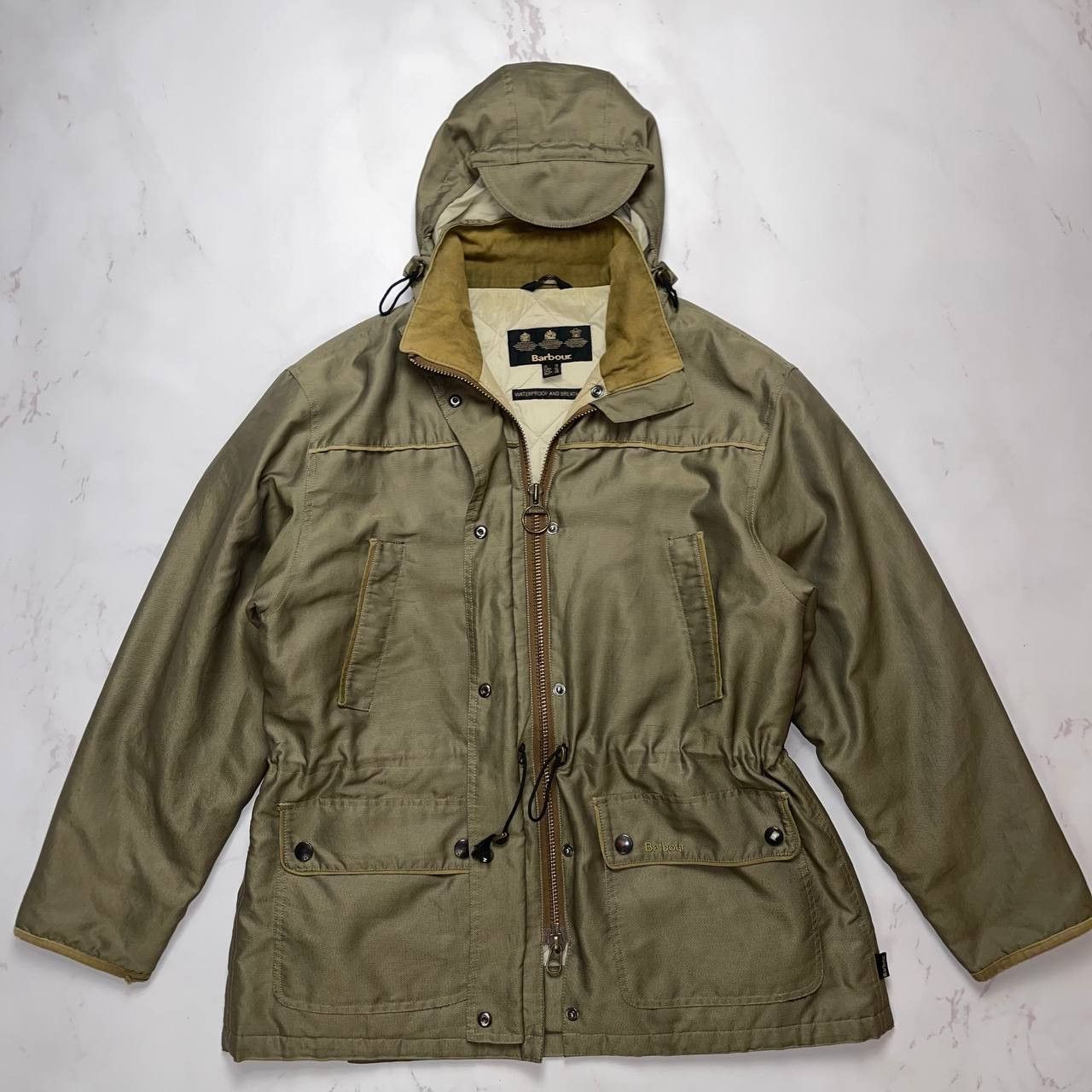 Barbour Barbour Eventer Classic Hooded Waterproof Jacket SZ18 Unisex Size XXL / US 16-18 / IT 52-54 - 5 Thumbnail