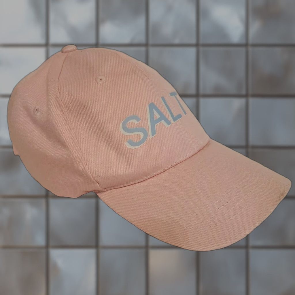 Pinko Pink Salty Hat Adjustable Baseball Cap Womens Adjustable Pink Solid Casual Sport Hat Mens Womens Girls? Size ONE SIZE - 1 Thumbnail