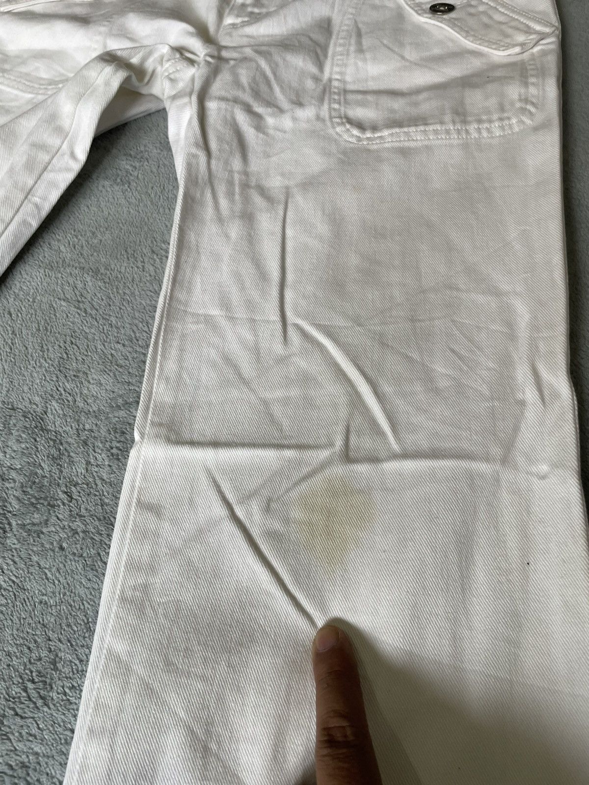 Burberry Burbbery Casual Vintage Pants Denim White Size US 30 / EU 46 - 8 Thumbnail
