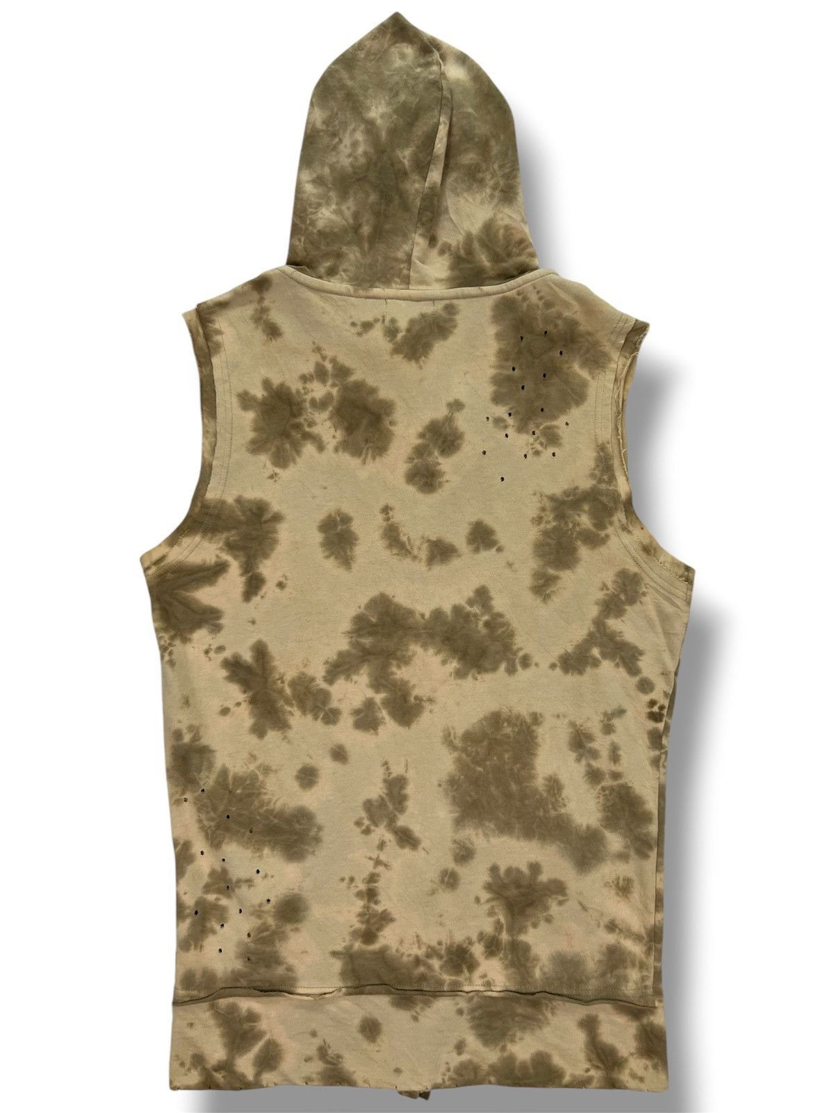 Japanese Brand May Champ Bleached Distressed Sleeveless Hoodie Size US M / EU 48-50 / 2 - 3 Thumbnail