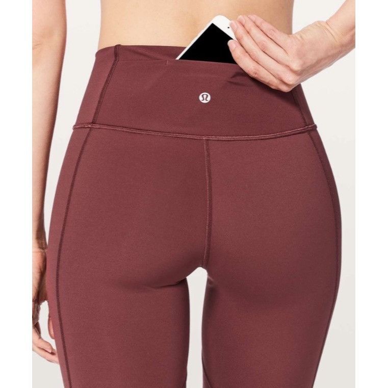 Lululemon 𝓛𝓾𝓵𝓾𝓵𝓮𝓶𝓸𝓷 Play Off The Pleats Tight *25"Redwood Siz Size 30" / US 8 / IT 44 - 3 Thumbnail