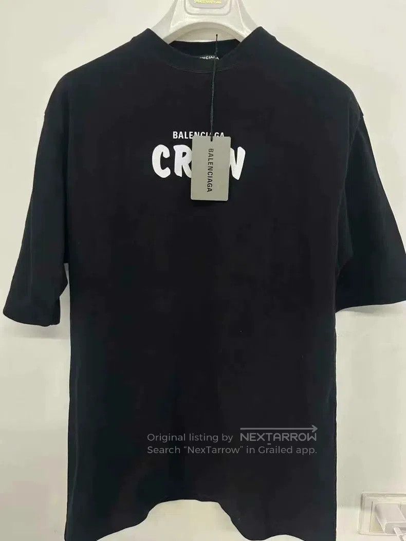 Balenciaga Balenciaga Crew short-sleeved T-shirt, size black XXS Size US XXS / EU 40 - 1 Thumbnail