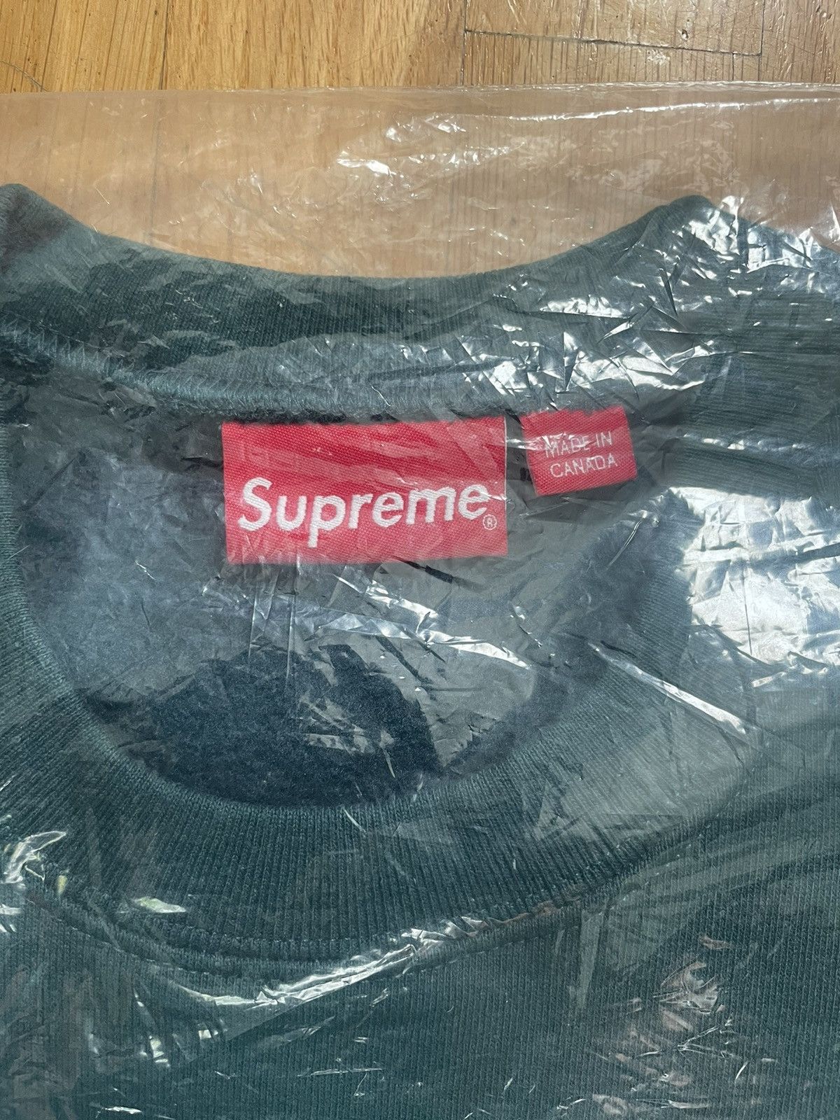 Supreme Supreme crewneck dark pine fw22 Size US M / EU 48-50 / 2 - 2 Thumbnail