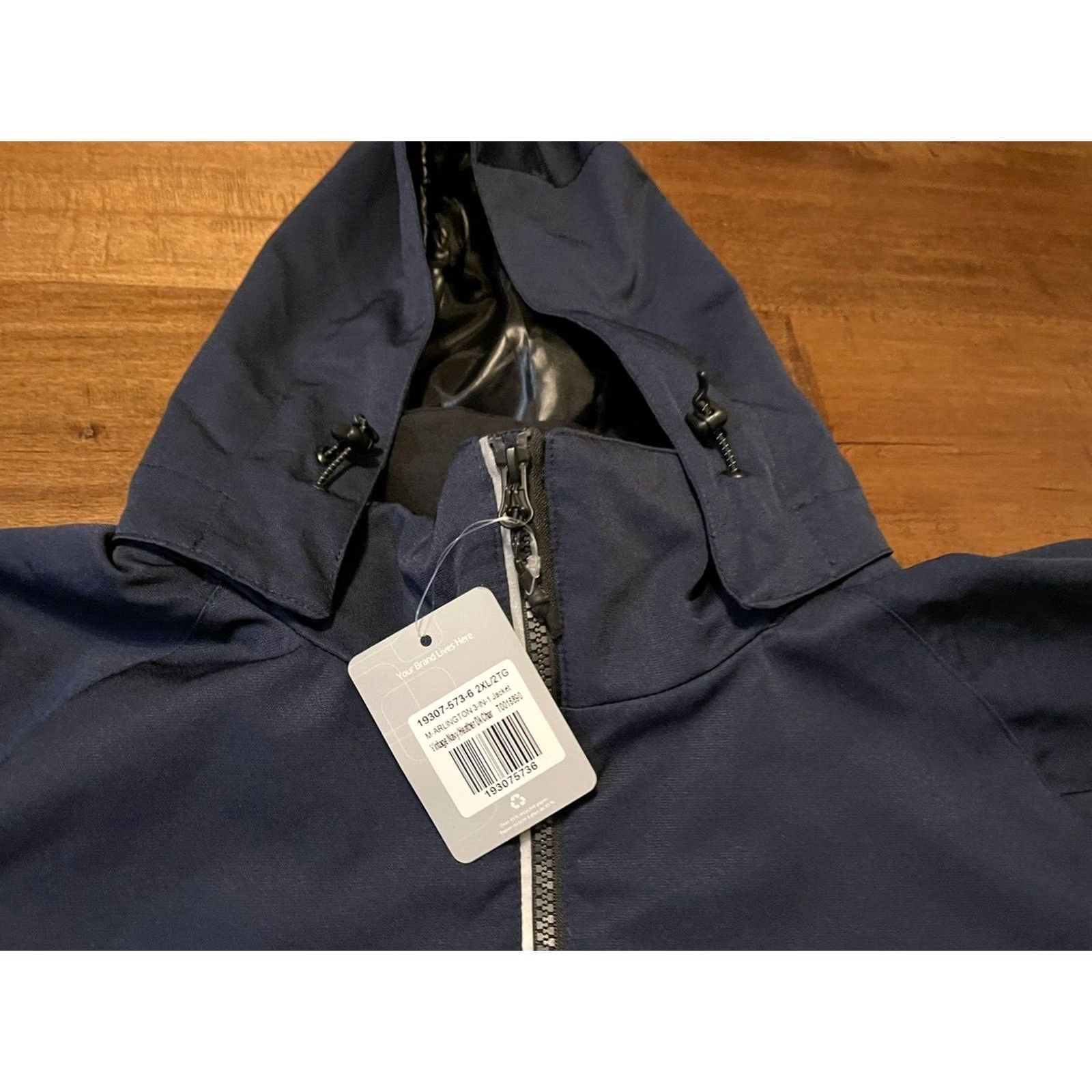 Vintage Elevate Arlington Ruger Firearms 3in1 Jacket Coat Blue Men's 2XL New Size US XXL / EU 58 / 5 - 3 Thumbnail