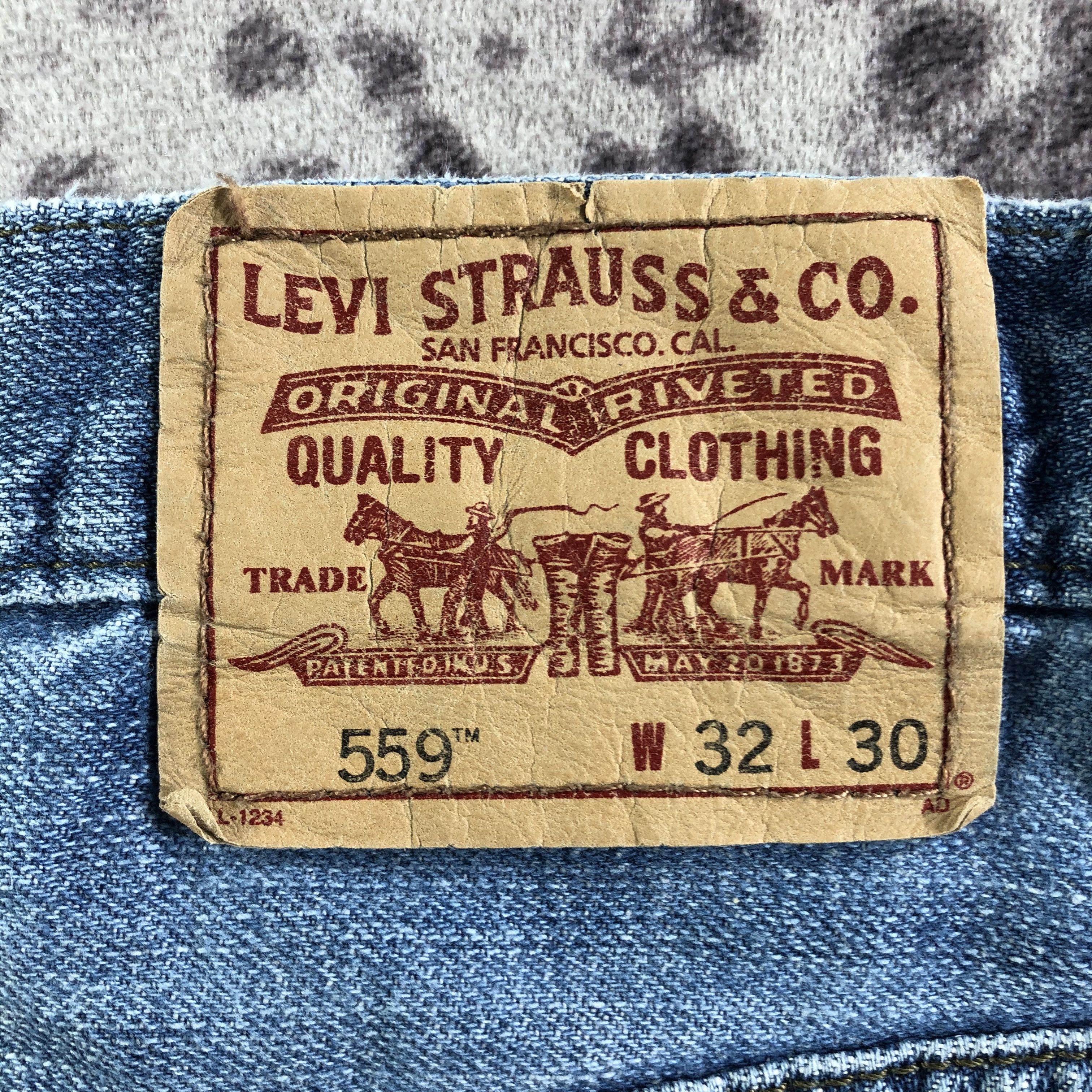Levi's × Vintage Vintage Levis 559 Jeans-JM3407 Size US 33 - 5 Thumbnail