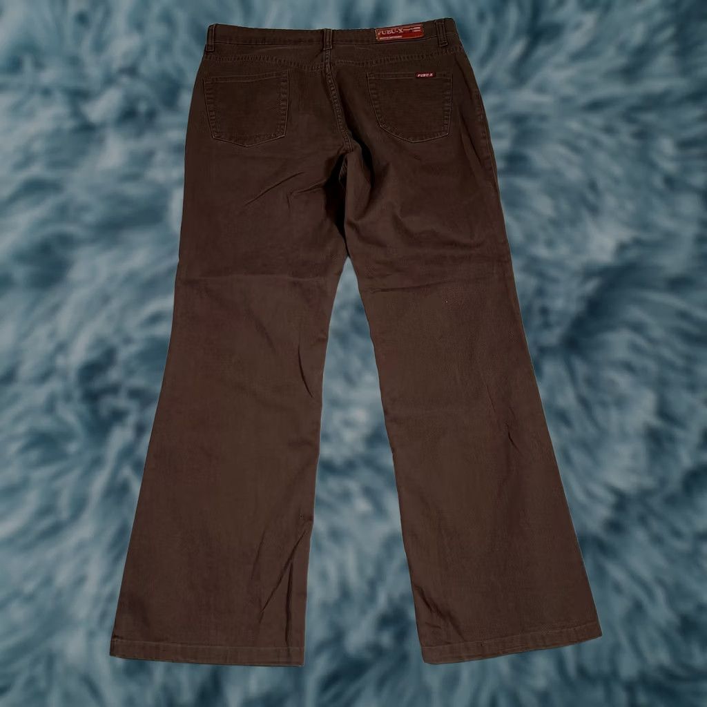 Fubu VINTAGE Y2K Fubu X Rugged Outdoor Brown Wide-Leg Hiking Pants Khakis 34 Regular Mens 30 Inseam Baggy Flare 10 in Leg Opening Size US 34 / EU 50 - 1 Thumbnail