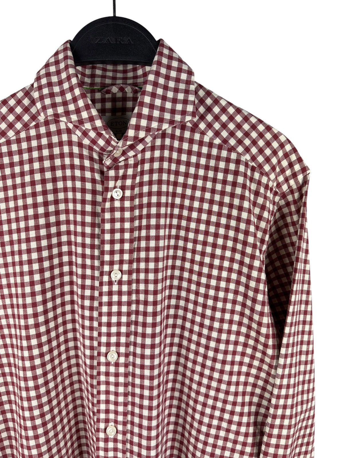 Eton Eton Slim Fit Shirt Long Sleeve Button Up Men’s Size 38/15 Size US S / EU 44-46 / 1 - 3 Thumbnail