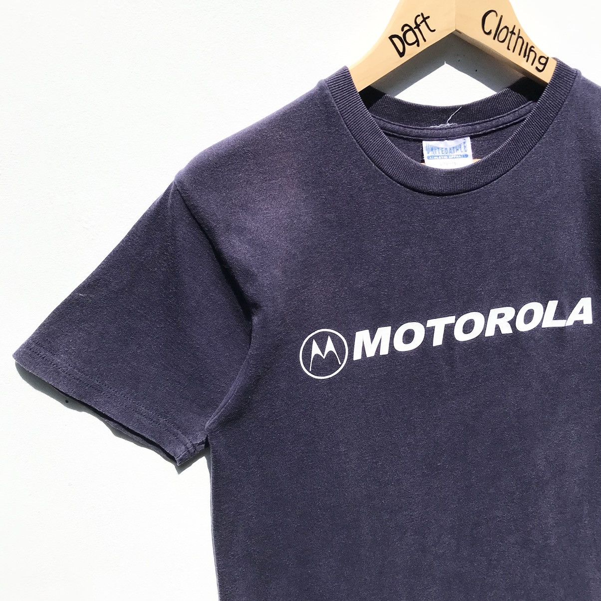 Motorola × Vintage 💥Distressed💥Vintage Motorola Mobile Phone Tee Size US S / EU 44-46 / 1 - 13 Thumbnail