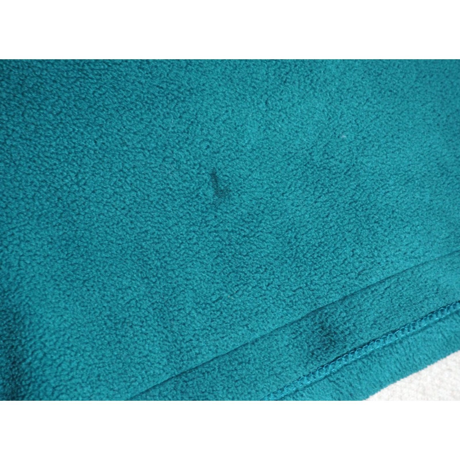 Vintage VTG Woolrich Teal Blue Green Logo Snap USA Hiking Fleece Jacket Mens L Size US L / EU 52-54 / 3 - 7 Thumbnail