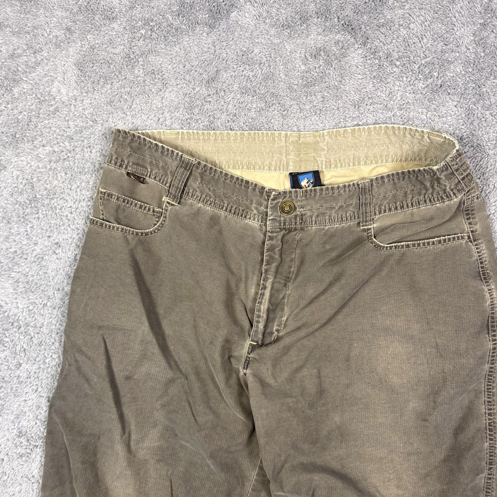 Vintage KUHL Pants Men 34x30 Radikl Renegade Vintage Patina Dye Quick Dry Hike Carpenter Size US 34 / EU 50 - 3 Thumbnail