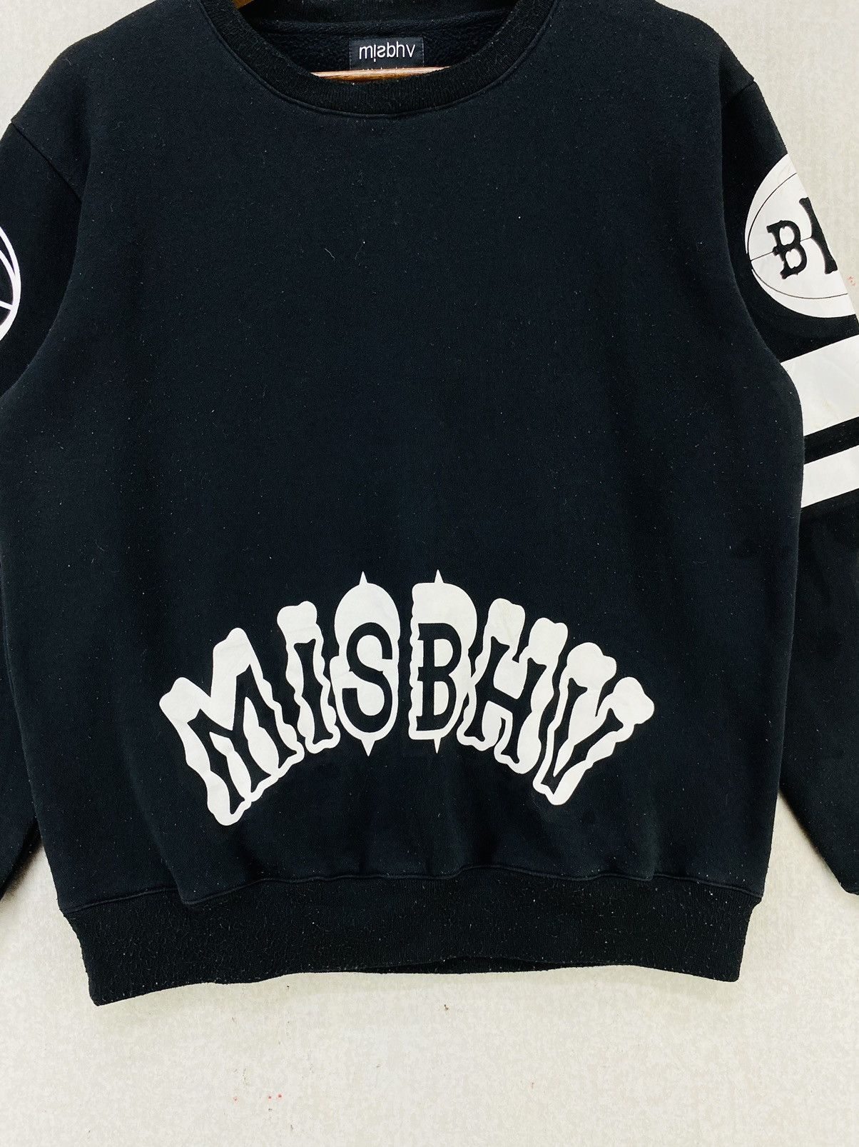 Misbhv Misbhv Sweatshirt Big Spellout Pullover Crewneck Size M Size US M / EU 48-50 / 2 - 5 Thumbnail