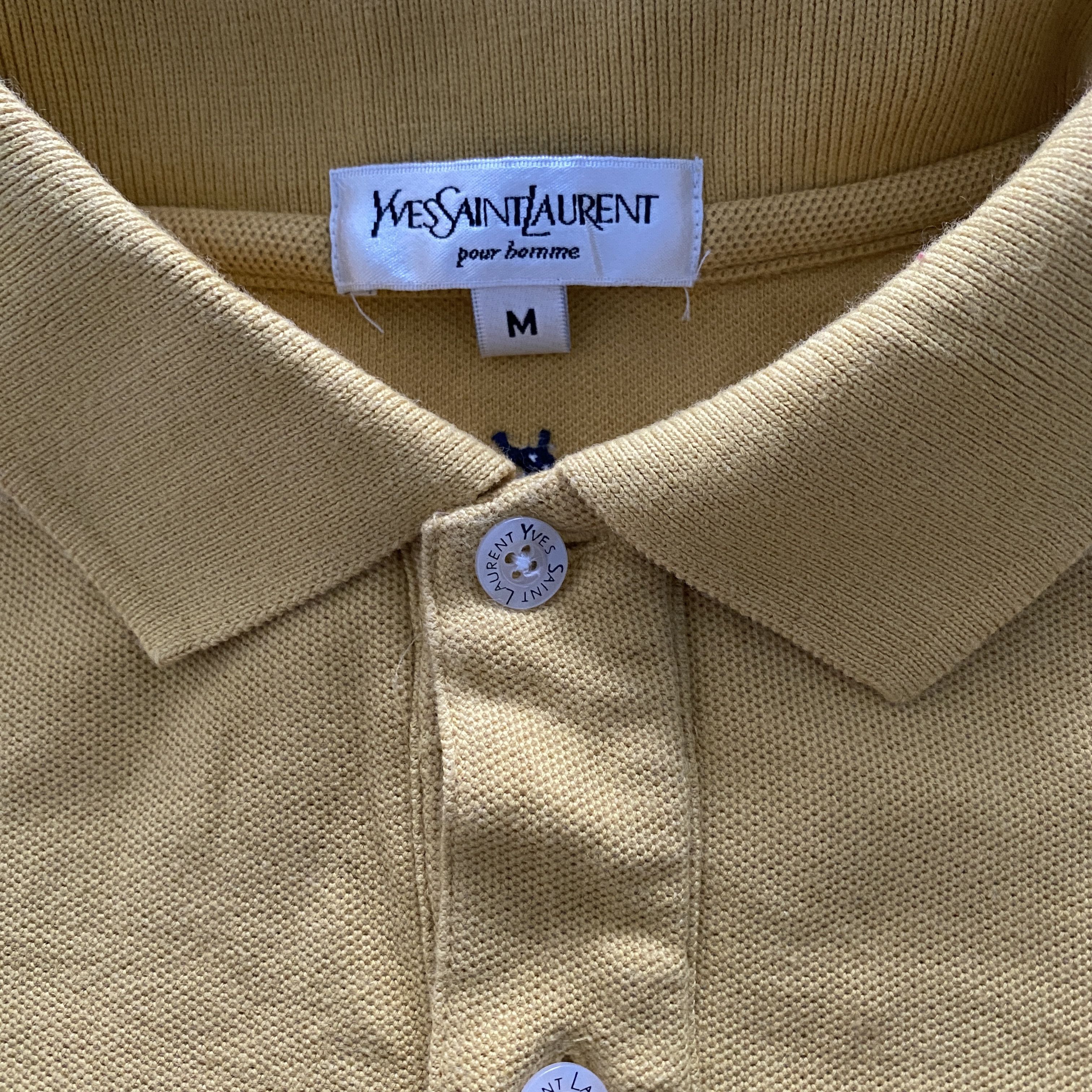 Yves Saint Laurent Vintage Yves Saint Laurent Polo Shirt Size US M / EU 48-50 / 2 - 4 Thumbnail