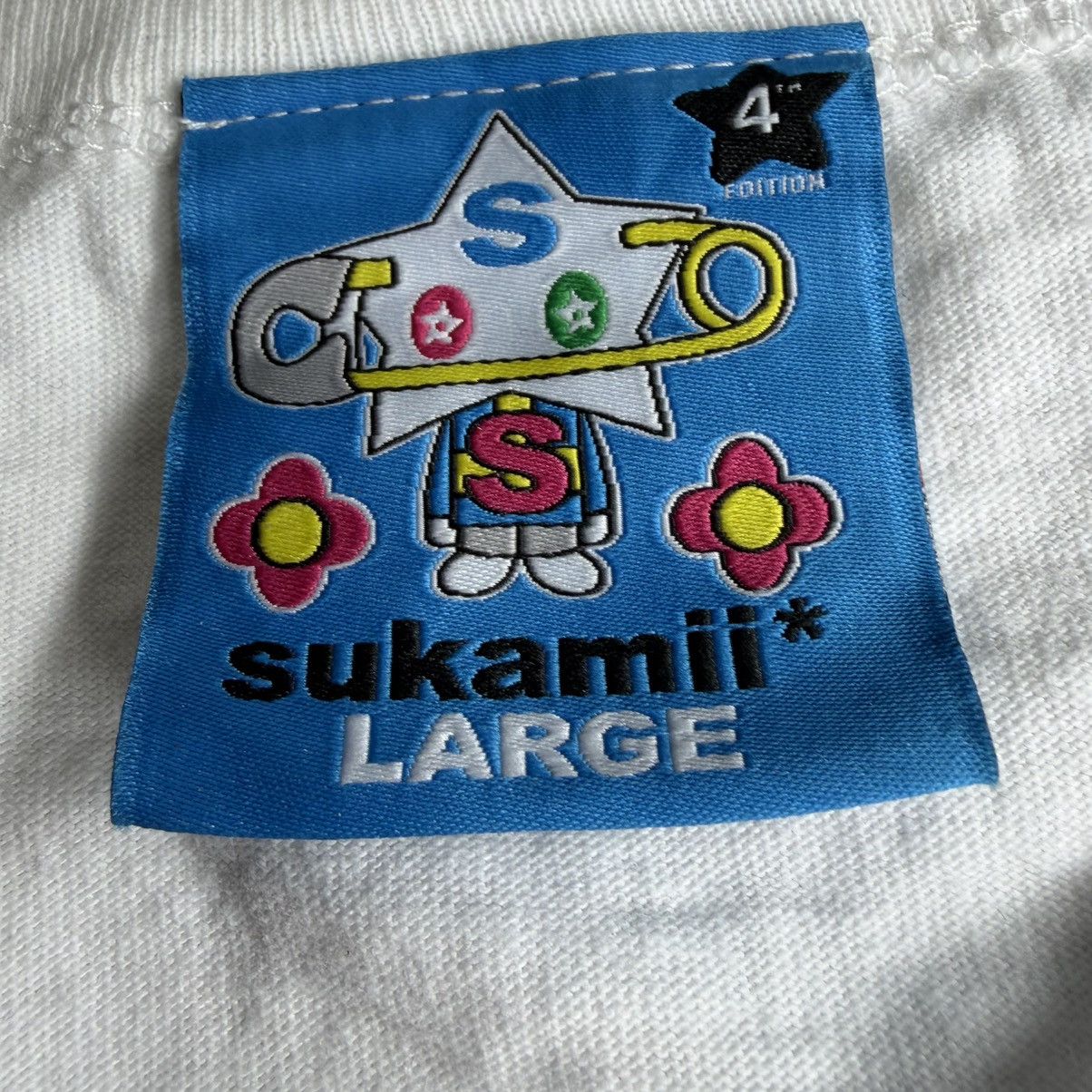 Sukamii Sukamii “A Brand New Age” 4th Ed Heavyweight “Simps” Tee L Size US L / EU 52-54 / 3 - 3 Thumbnail