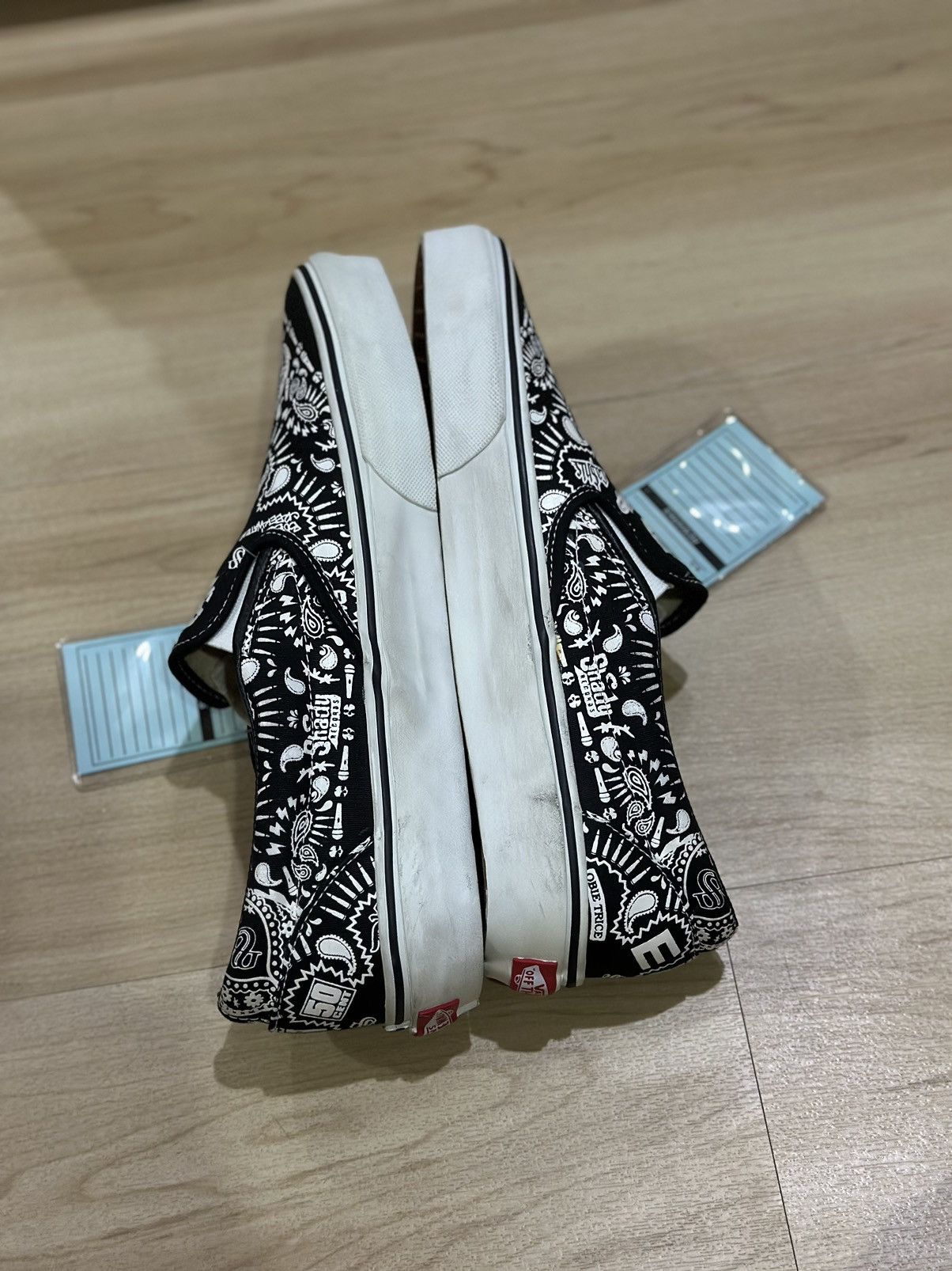 50 Cent × Eminem × Vans Vans slim shady records slip on sample Size US 9.5 / EU 42-43 - 5 Thumbnail