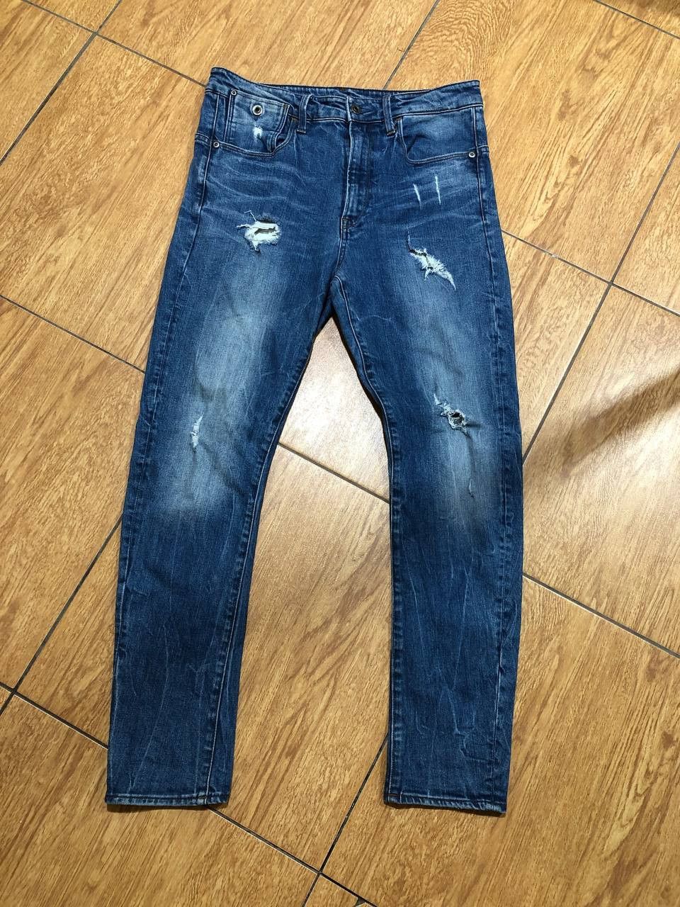 G-Star G-STAR TYPE C 3D SUPER SLIM Stretch Jeans Size US 32 / EU 48 - 20 Thumbnail