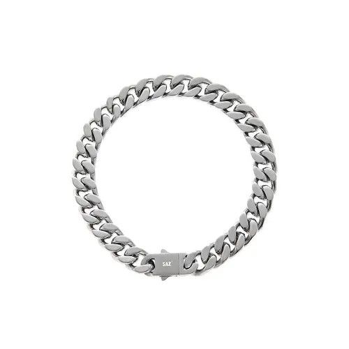 Other Fashion Men's Hip Hop Silver Titanium Steel Bracelet Size ONE SIZE - 7 Thumbnail