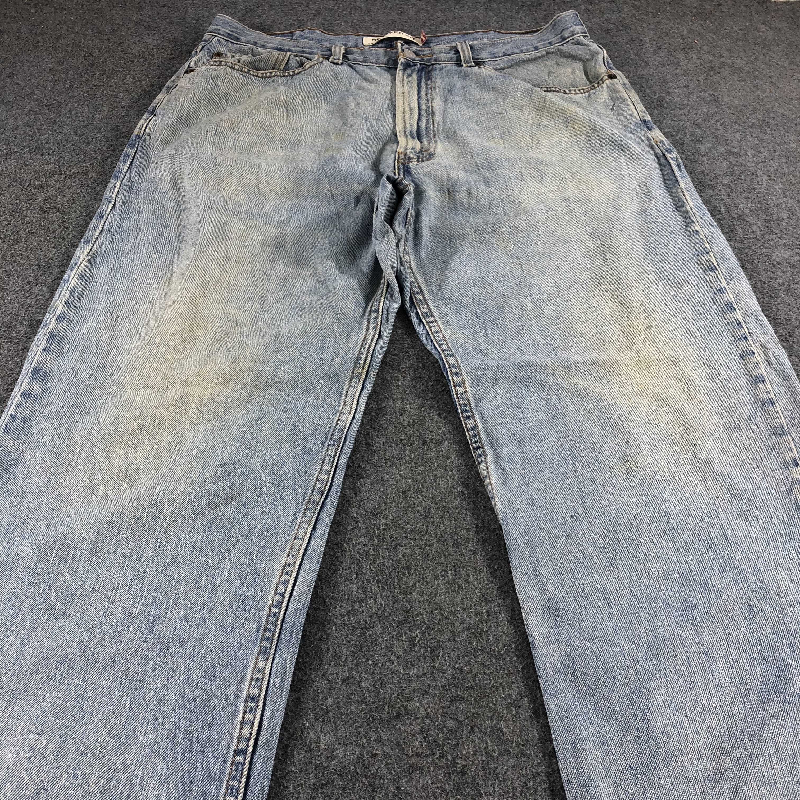 Levi's Vintage 90s Light Wash Levis 550 Jeans-J1219 Size US 36 / EU 52 - 3 Thumbnail
