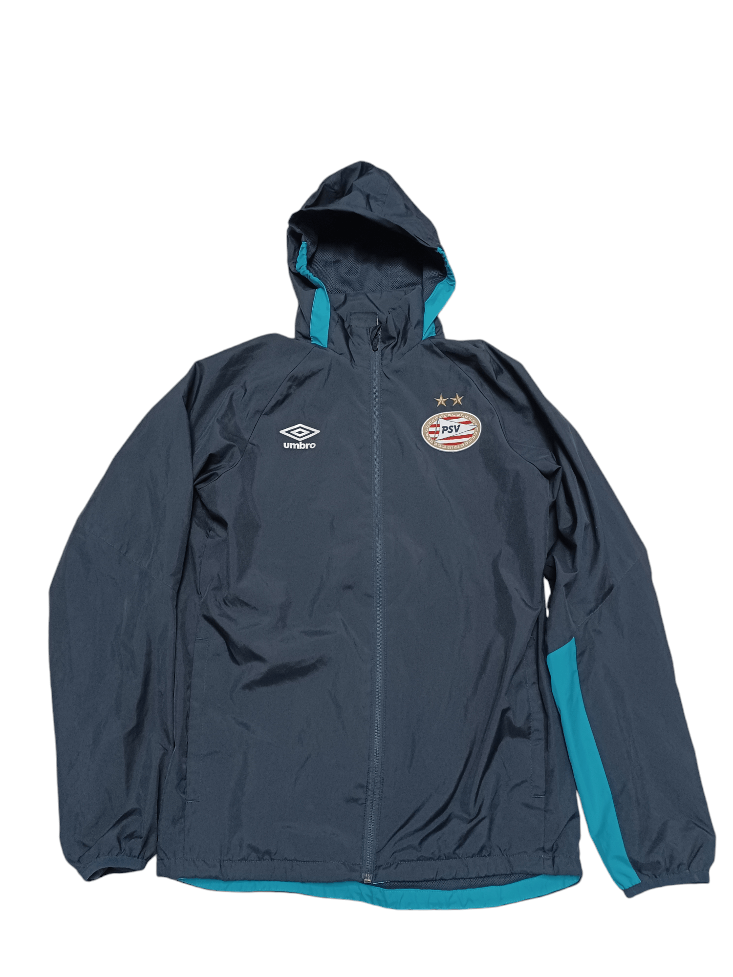 Umbro PSV EINDHOVEN UMBRO NYLON CLUB JACKET SOCCER DRILL Size US S / EU 44-46 / 1 - 1 Thumbnail