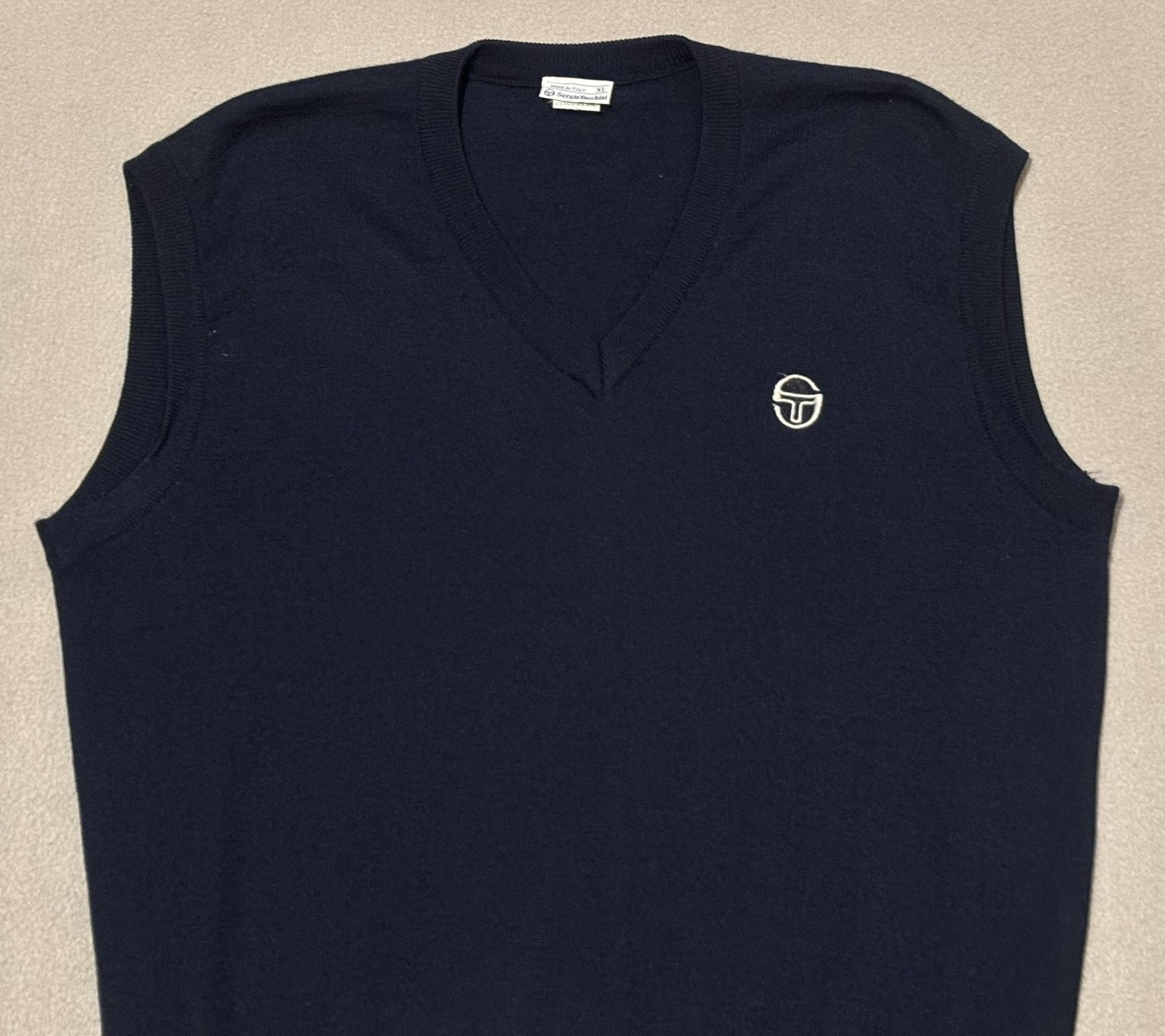 Sergio Tacchini Sergio Tacchini vintage vest size XL Size US XL / EU 56 / 4 - 7 Thumbnail