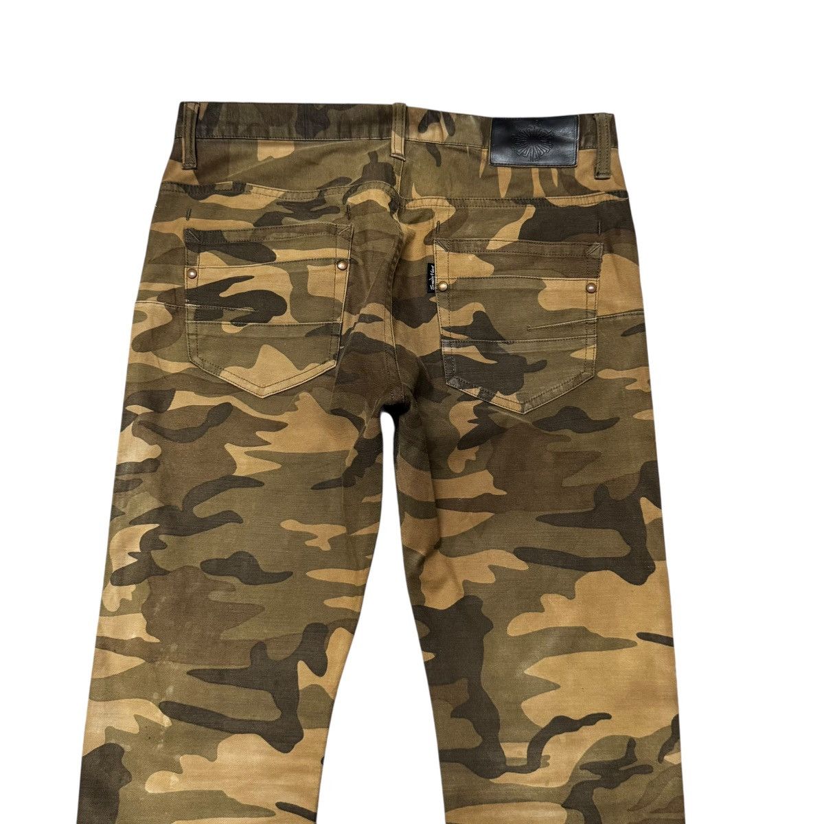 Tornado Mart Tornado Mart Military Camo Skinny Jeans Size US 30 / EU 46 - 9 Thumbnail