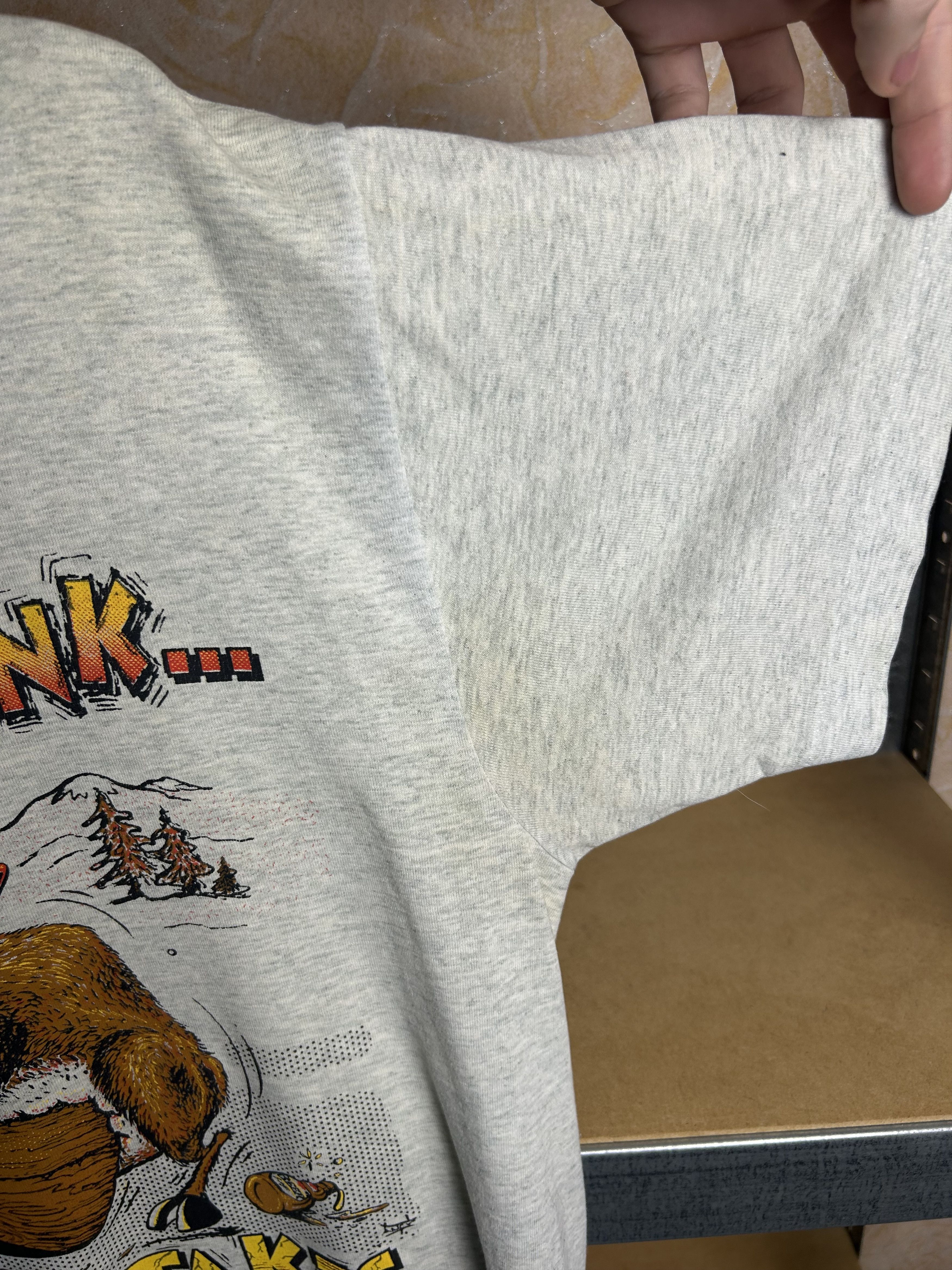 Vintage Vintage 90s Drunk Moose Funny Humor Sex T-shirt Size US L / EU 52-54 / 3 - 13 Thumbnail