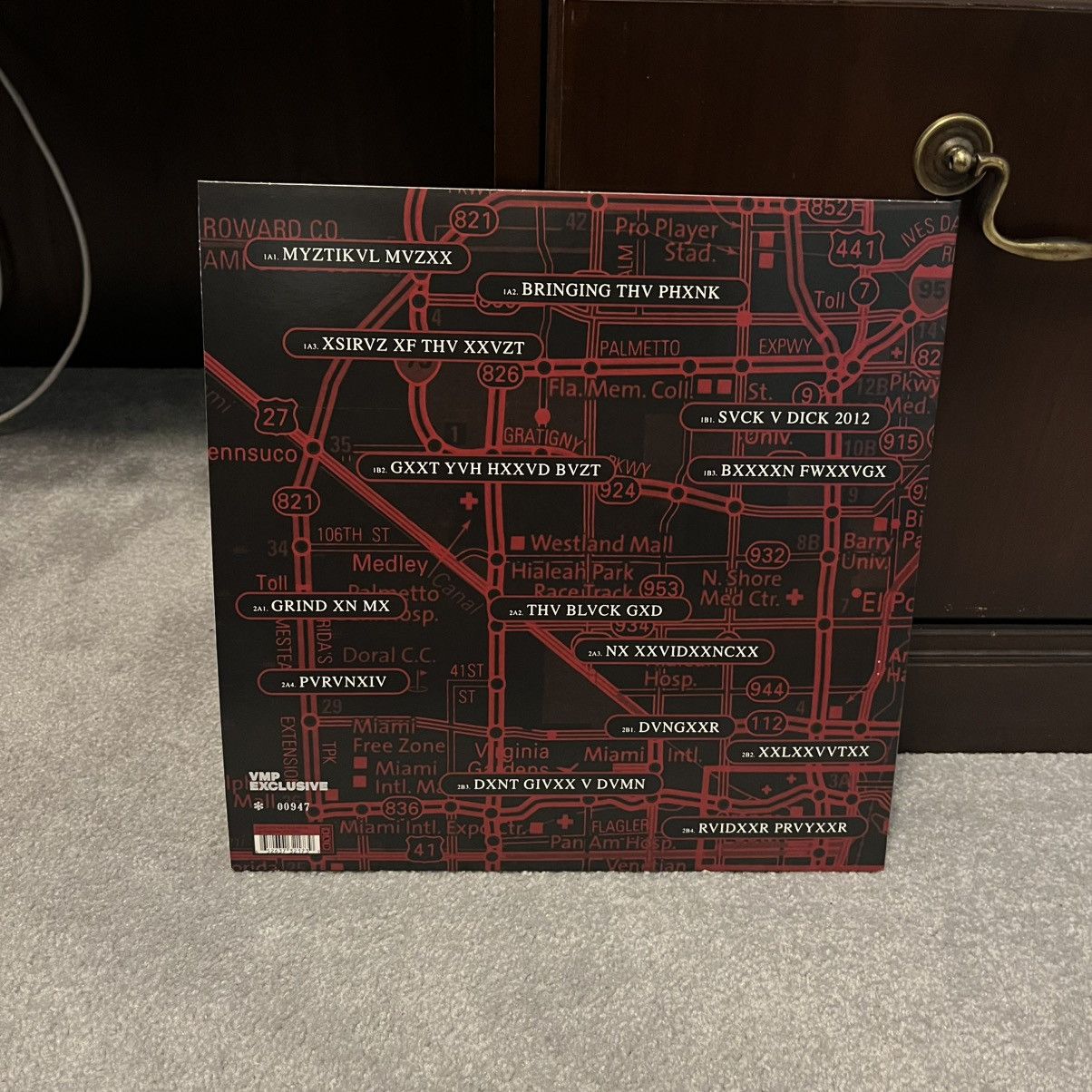 Goth Money Spaceghostpurrp Mysterious Phonk Vinyl Record Rare Numbered Size ONE SIZE - 2 Thumbnail
