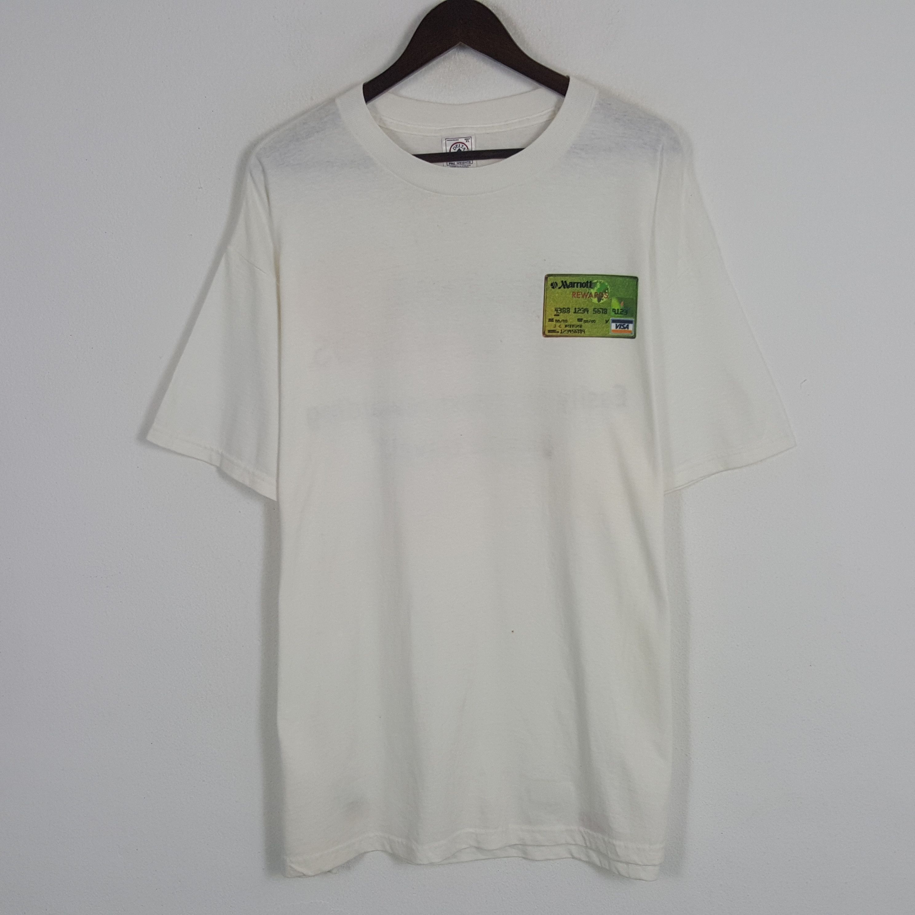 Vintage Vintage Marriott Rewards Tshirt Size US XL / EU 56 / 4 - 3 Thumbnail