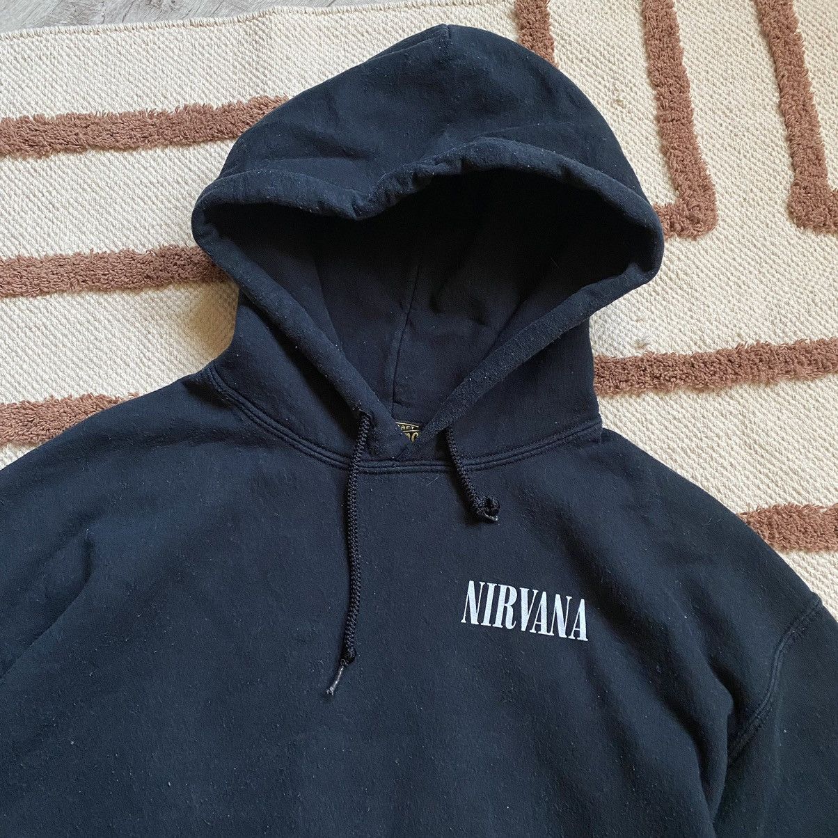 Band Tees VINTAGE NIRVANA VESTIBULE GRUNGE BAND KURT COBAIN HOODIE Size US S / EU 44-46 / 1 - 3 Thumbnail
