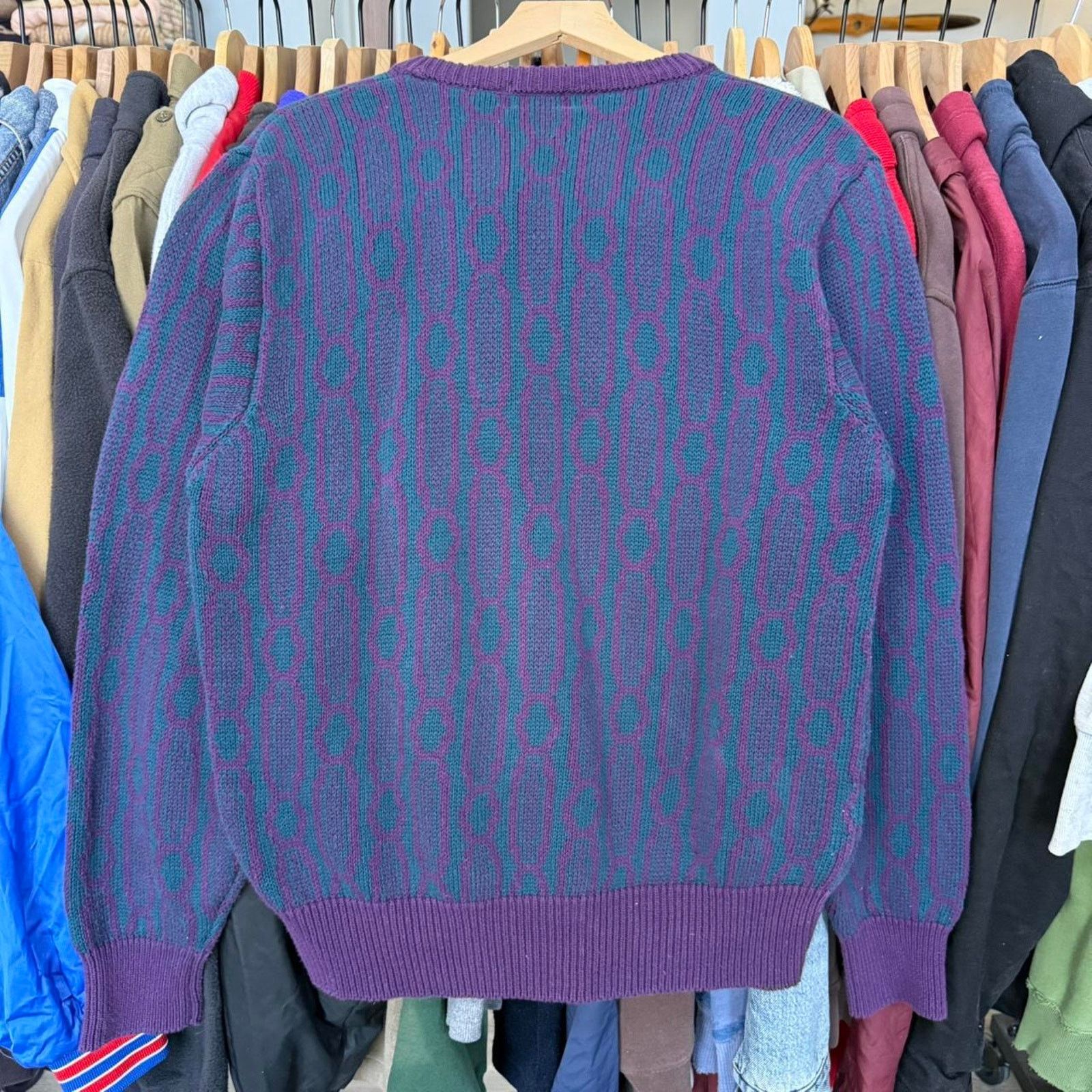 Jockey Vintage Jockey Geometric Sweater With Really Cool Pattern Size US M / EU 48-50 / 2 - 7 Thumbnail