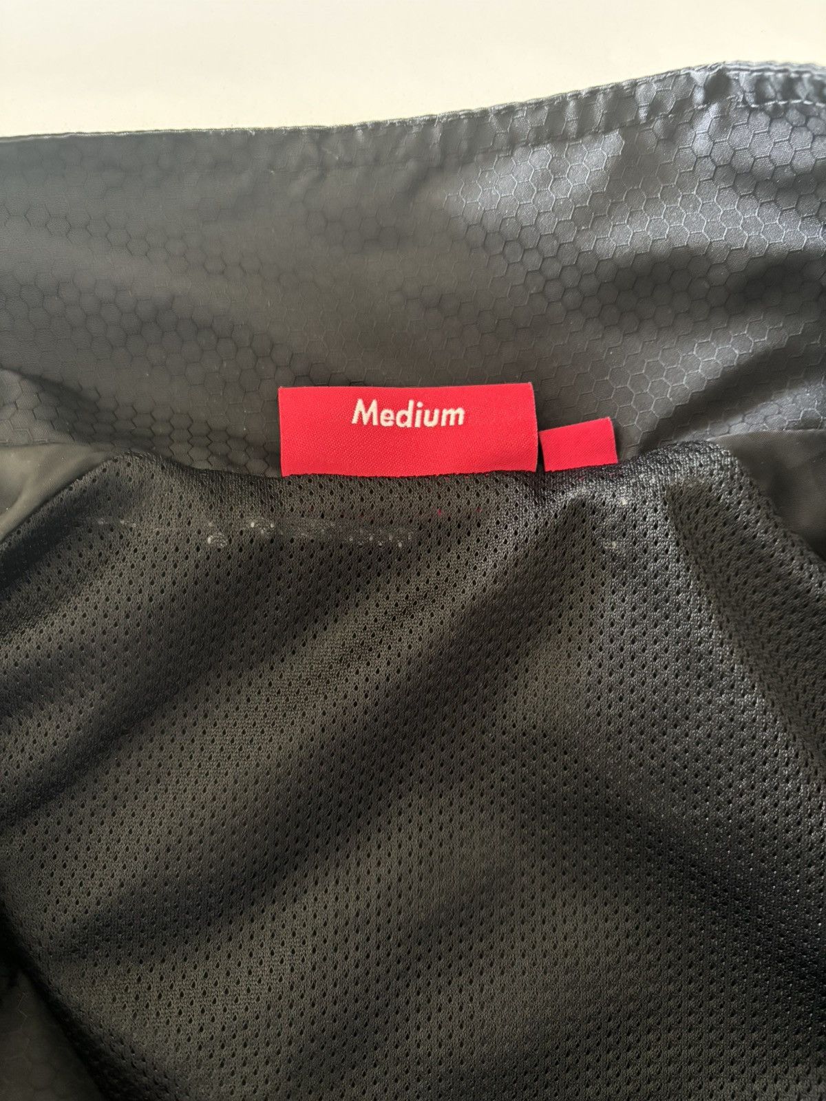 Supreme Supreme Reflective Piping Pullover 'Black' Size US M / EU 48-50 / 2 - 5 Thumbnail