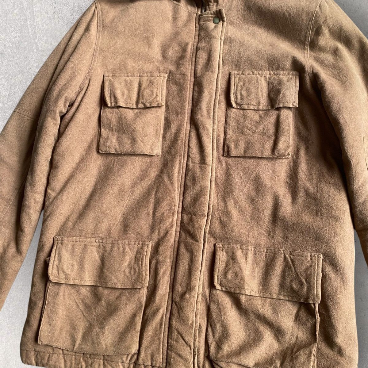 Helmut Lang AW99 Vintage Cotton Field Jacket Size US S / EU 44-46 / 1 - 4 Thumbnail