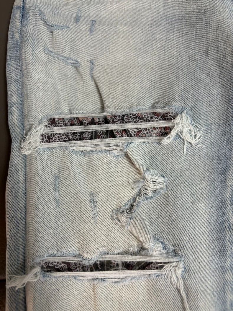 Amiri Amiri ripped patch jeans Size US 30 / EU 46 - 3 Thumbnail