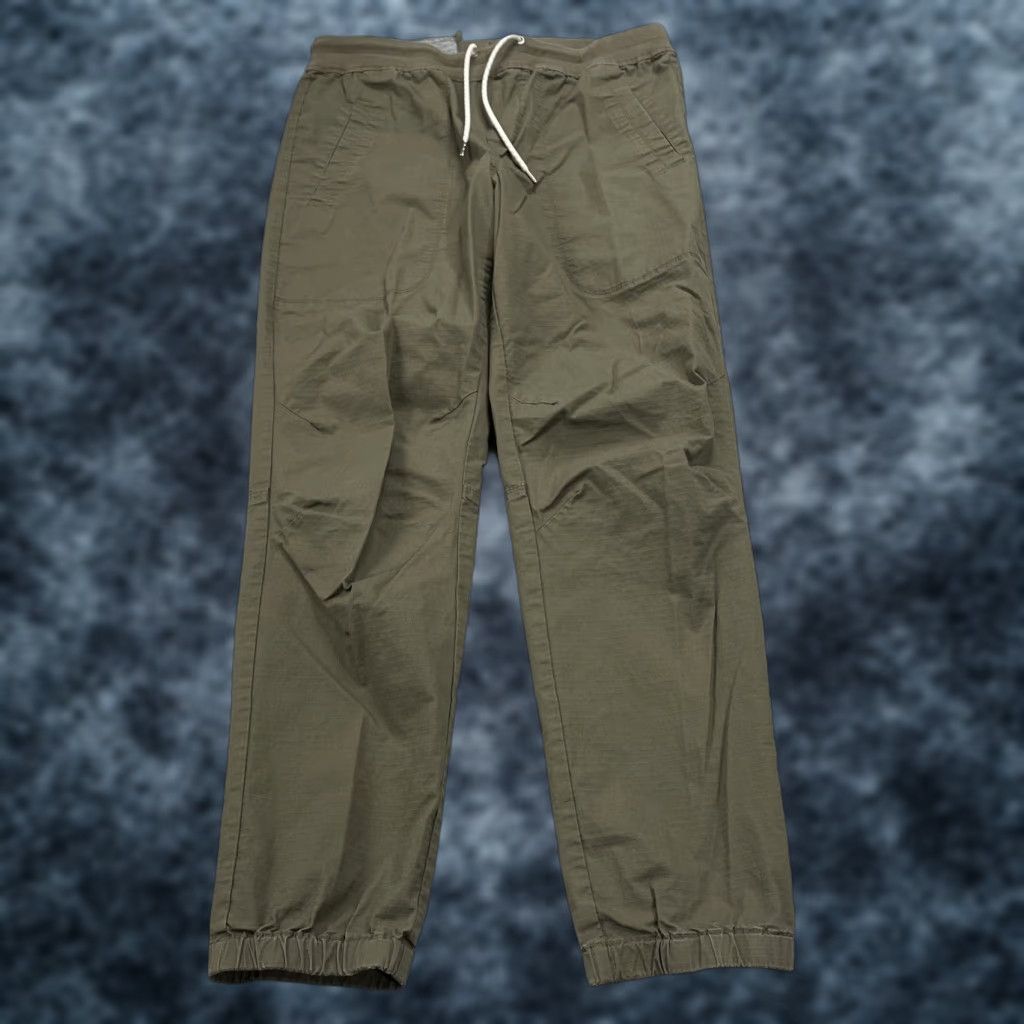 Vuori Vuori Pants Mens Large Brown Organic Cotton Ripstop Traveler Joggers Hiking V434 Size US 33 - 1 Thumbnail